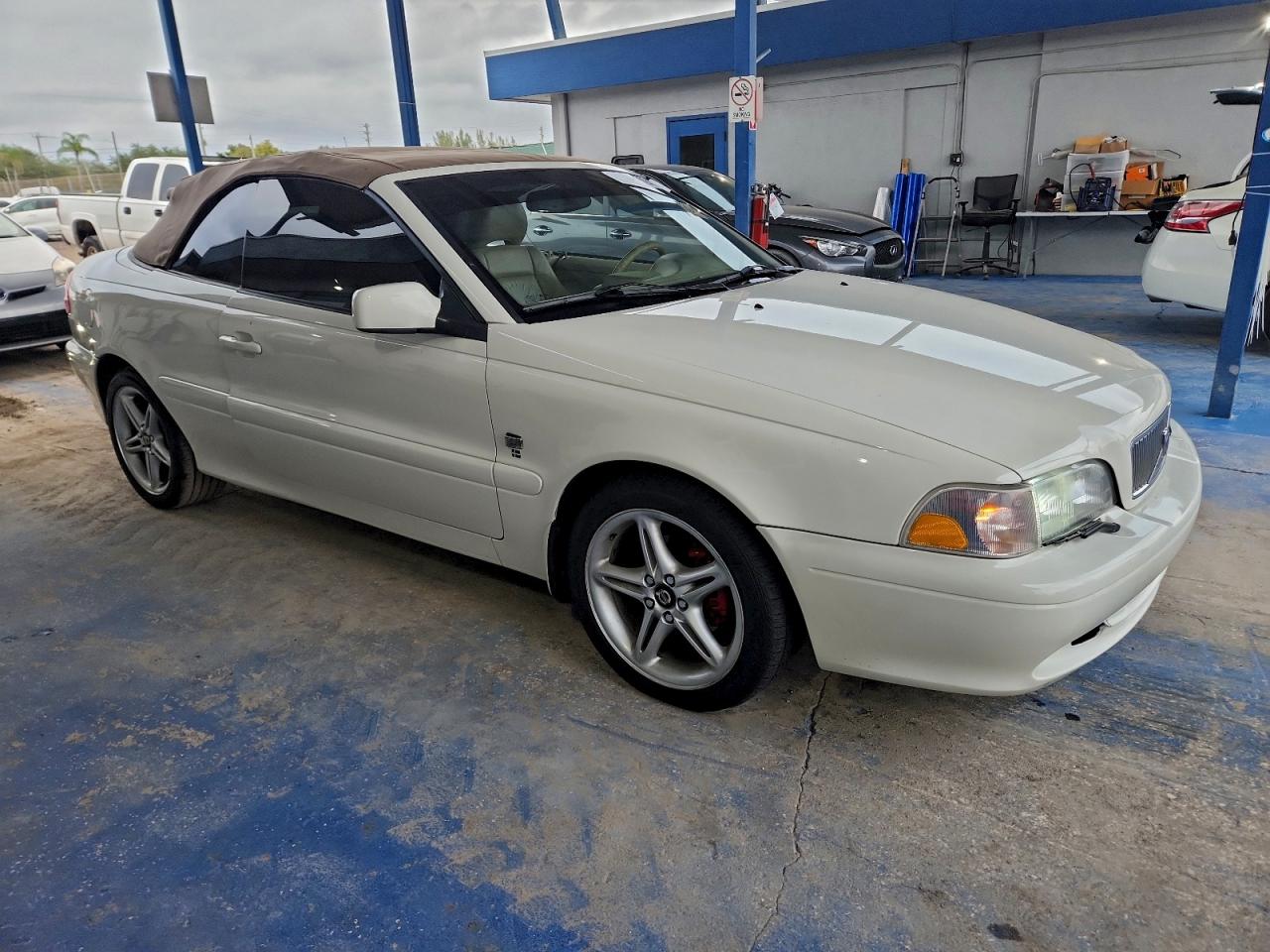 2001 Volvo C70 Turbo White vin: YV1NC53D21J017722