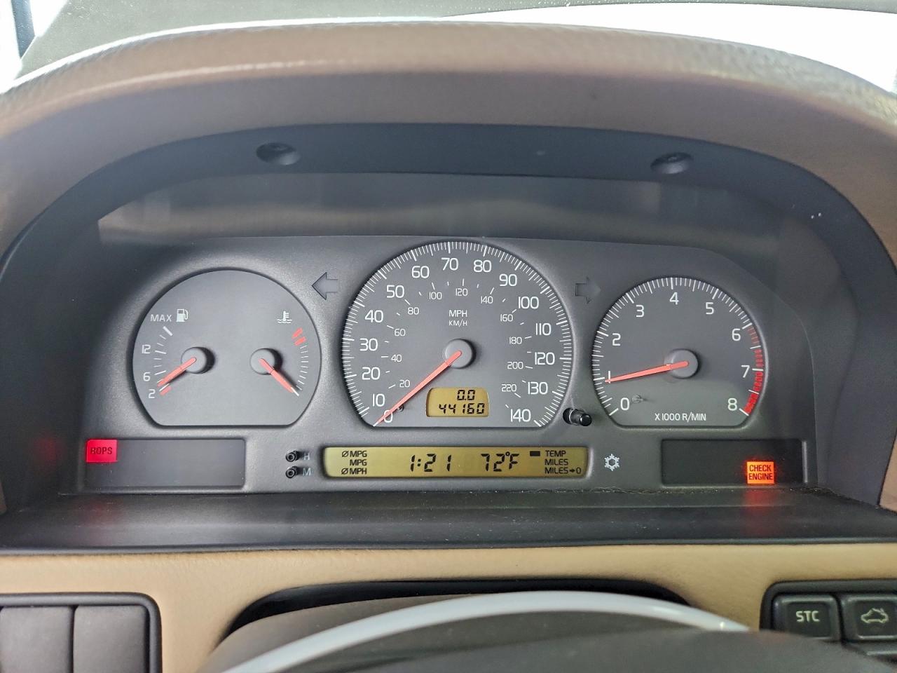 2001 Volvo C70 Turbo White vin: YV1NC53D21J017722
