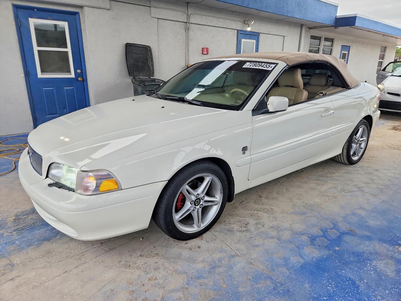2001 Volvo C70 Turbo White vin: YV1NC53D21J017722
