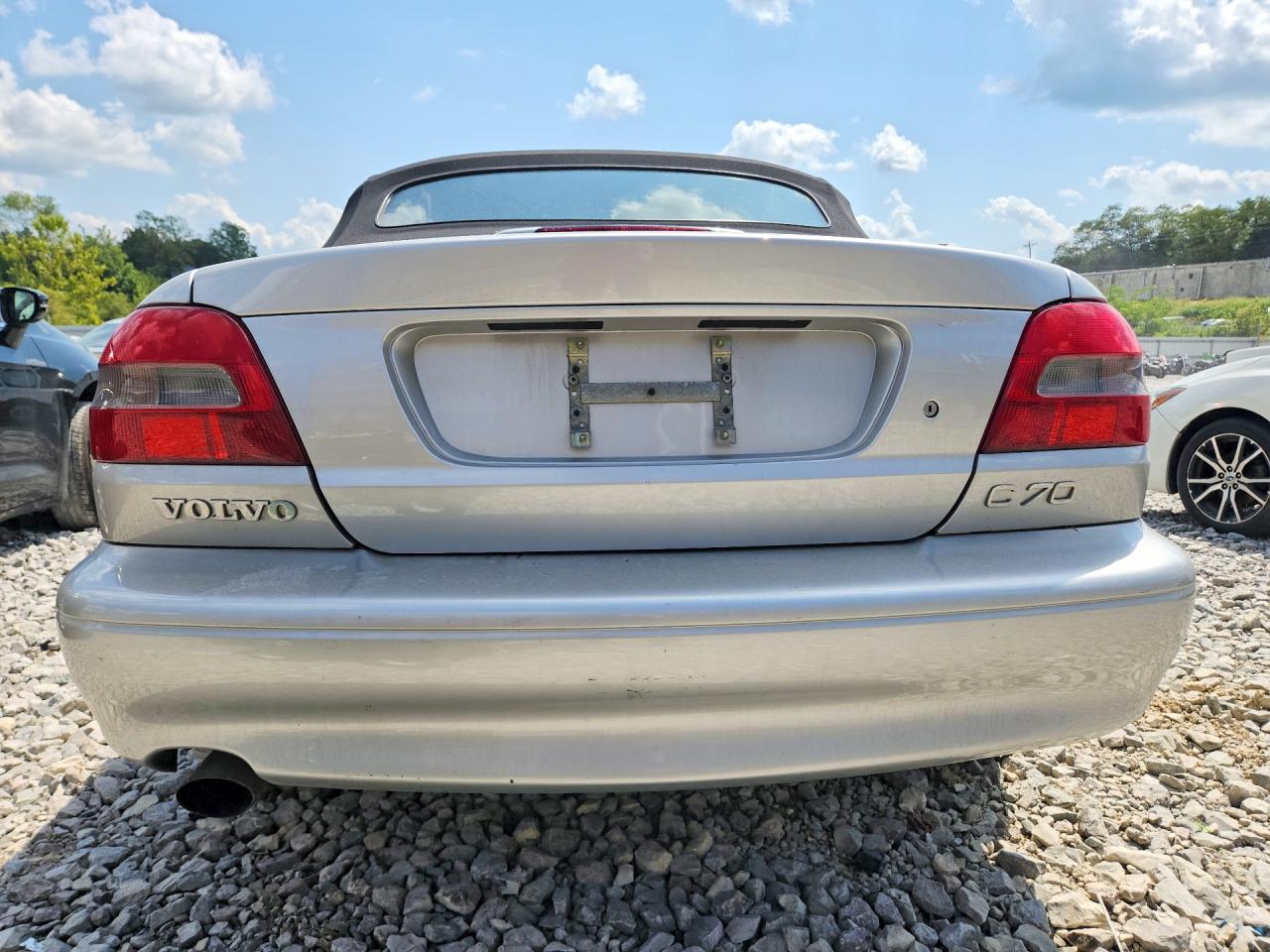 2002 Volvo C70 Серебряный vin: YV1NC53D22J026244