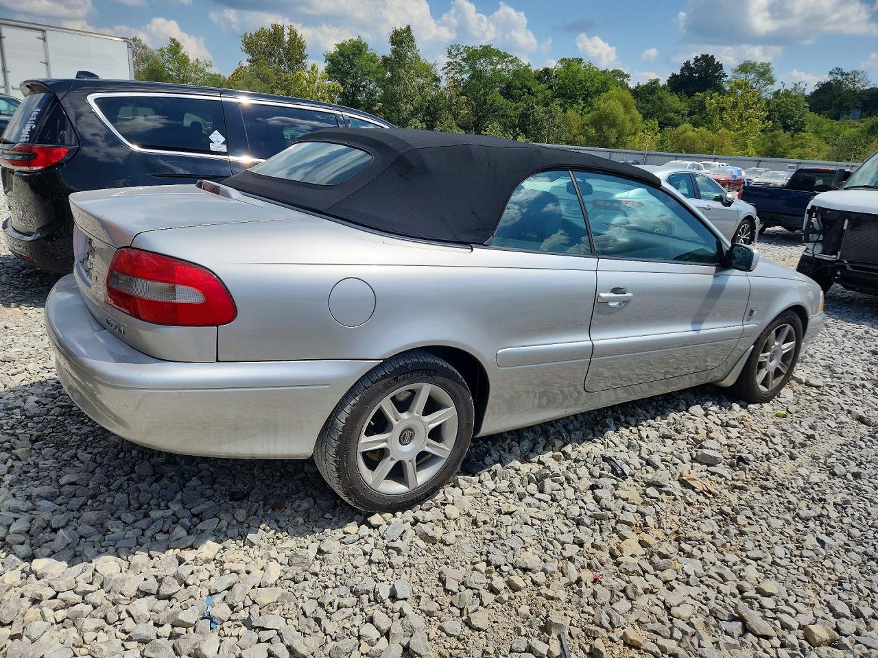 2002 Volvo C70 Серебряный vin: YV1NC53D22J026244