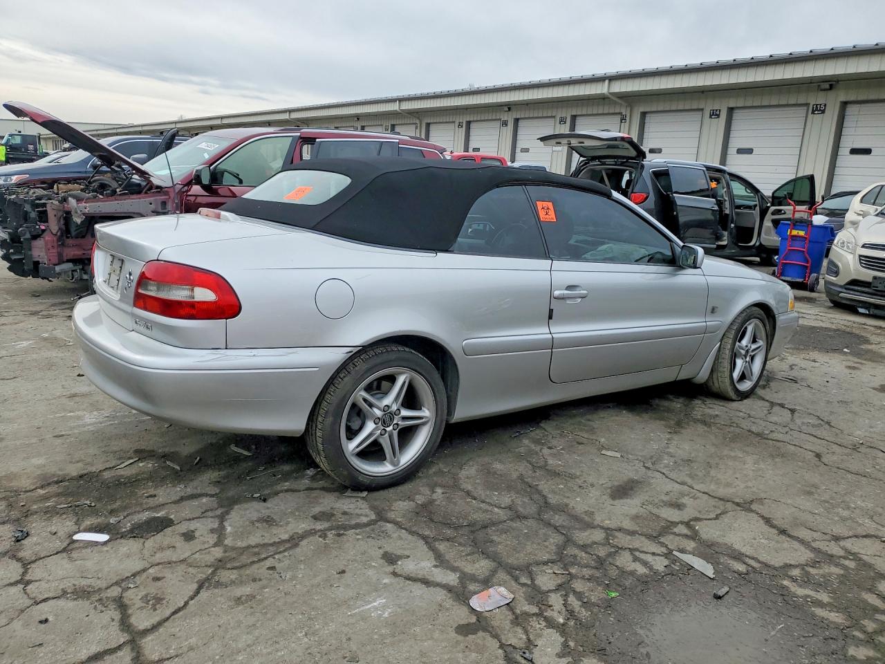 2001 Volvo C70 Turbo Silver vin: YV1NC53D31J018572