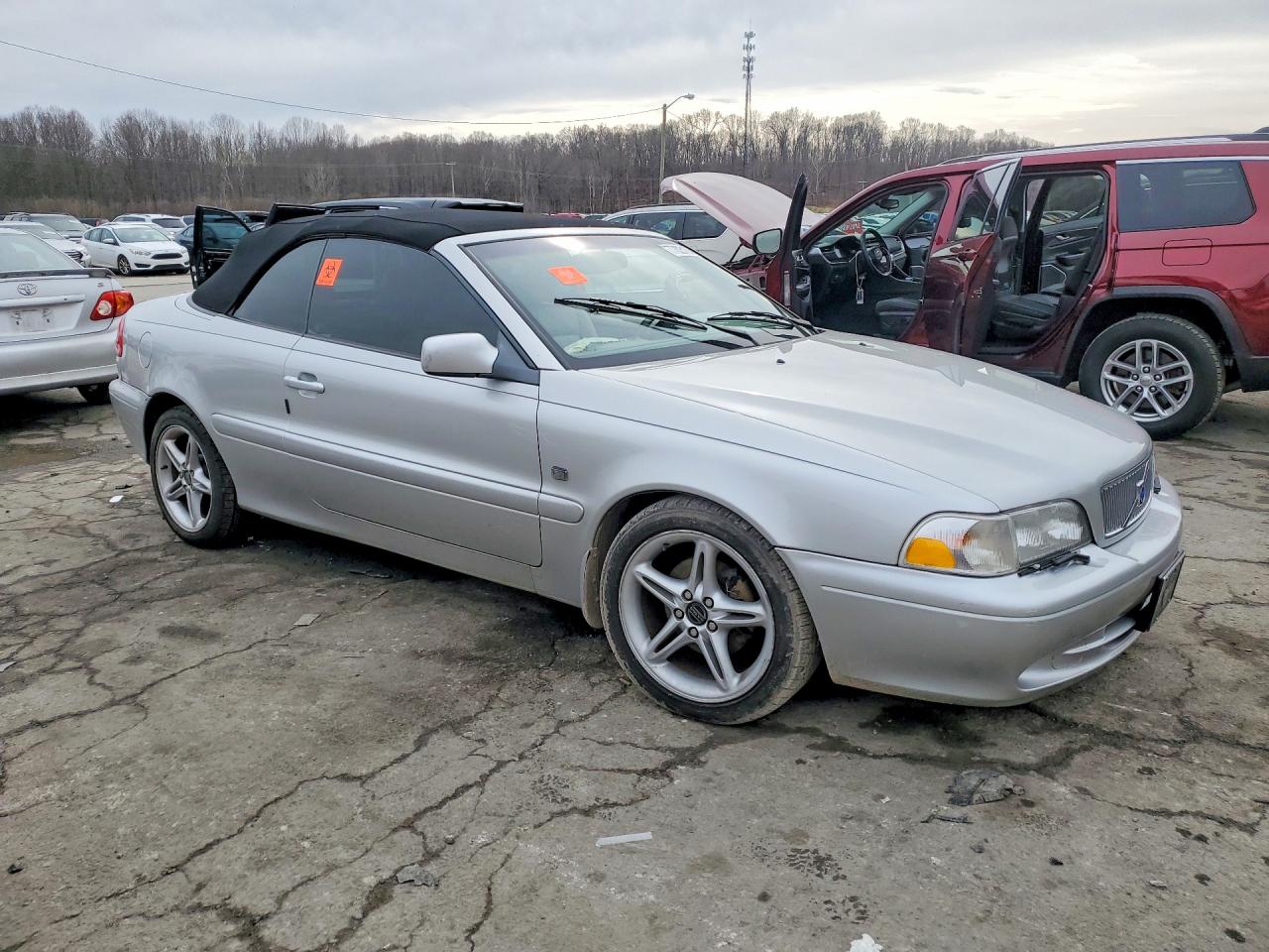 2001 Volvo C70 Turbo Silver vin: YV1NC53D31J018572