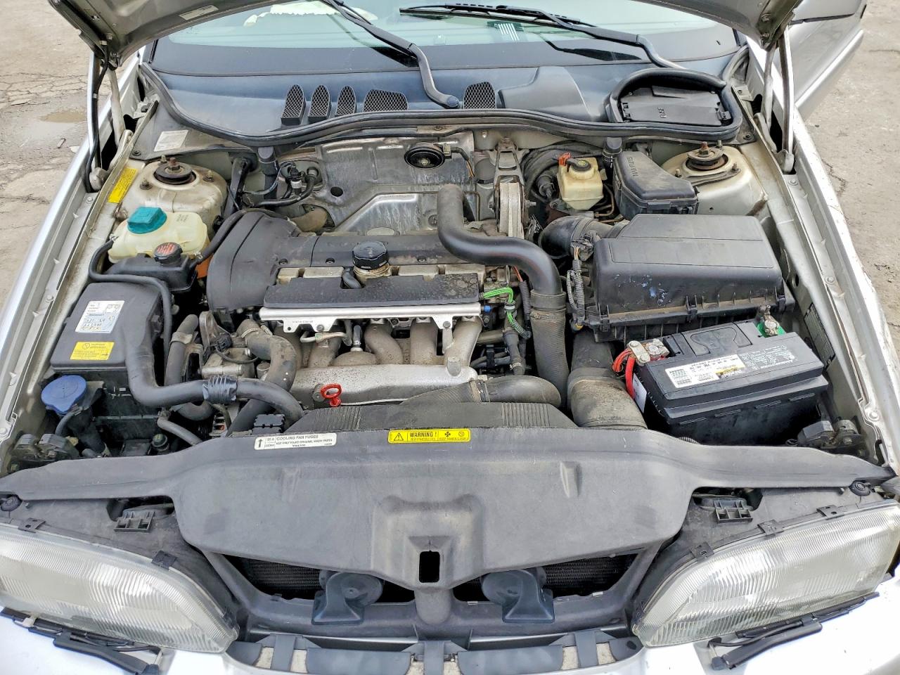 2001 Volvo C70 Turbo Silver vin: YV1NC53D31J018572