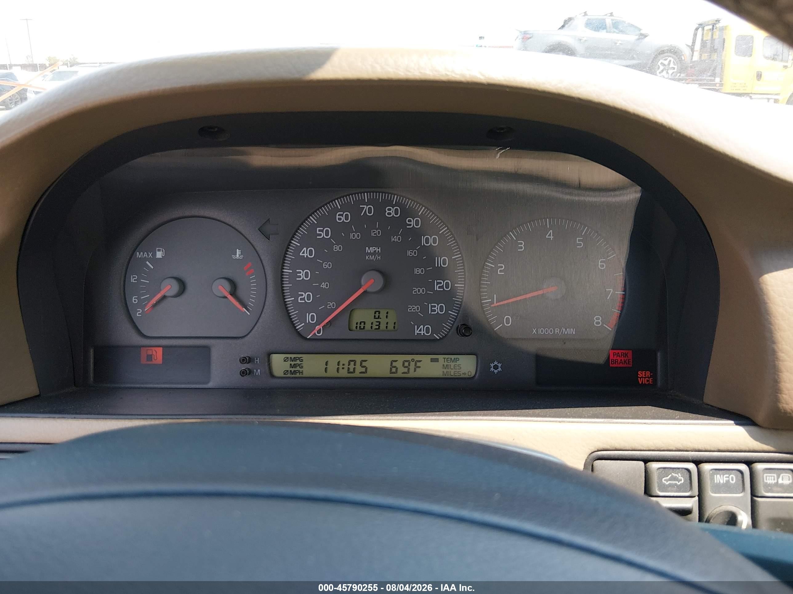2001 Volvo C70 Ht Red vin: YV1NC53D41J019519