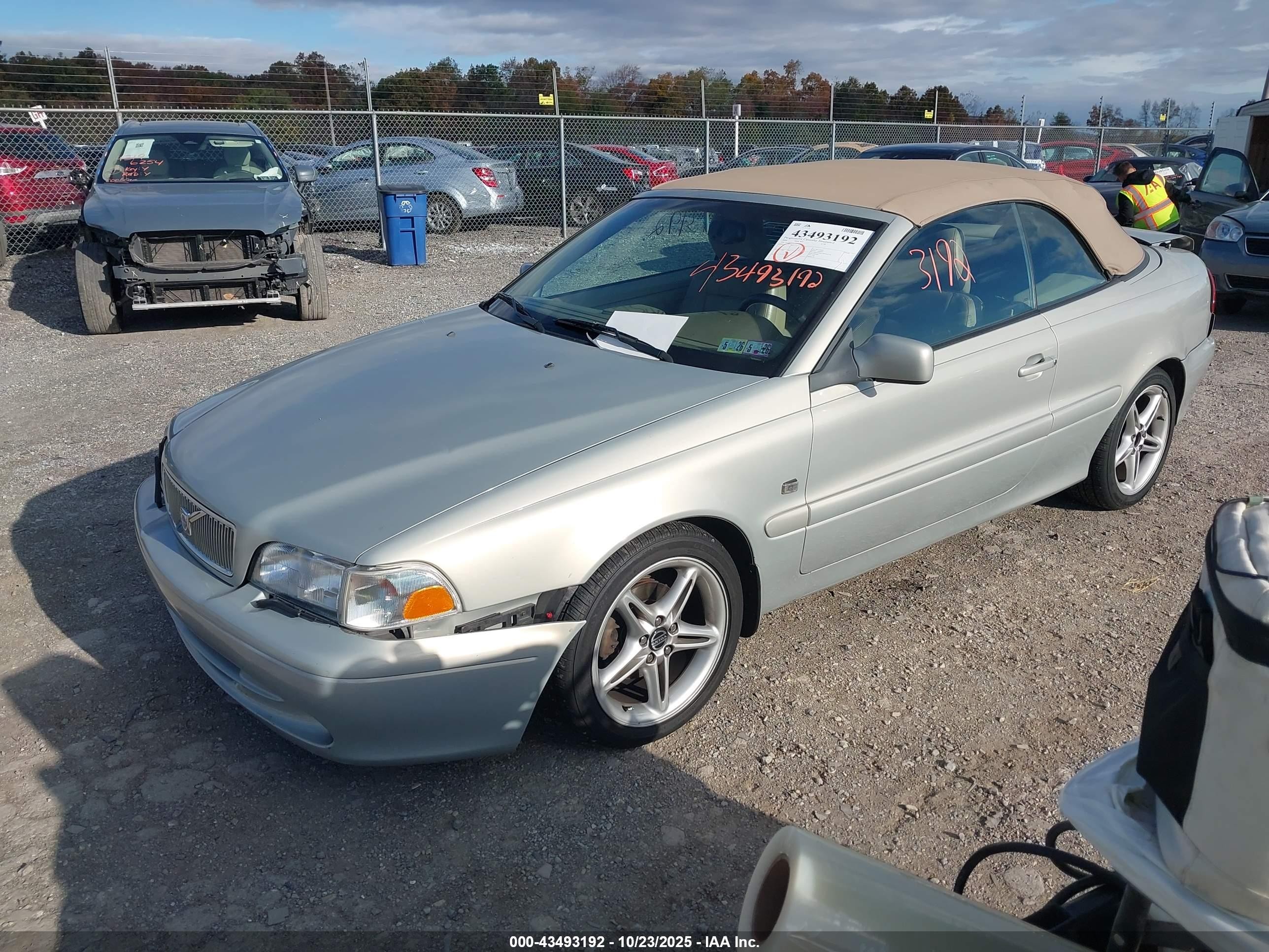 2000 Volvo C70 Ht Кремовый vin: YV1NC53D5YJ006711