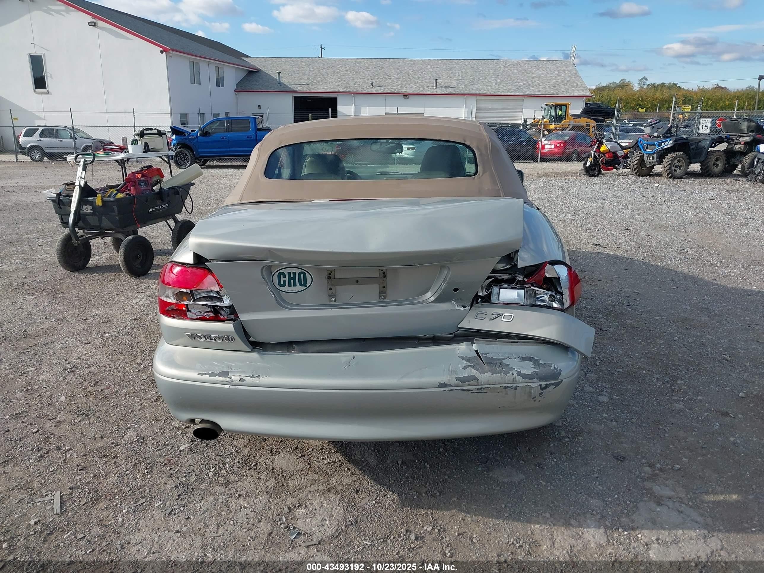 2000 Volvo C70 Ht Кремовый vin: YV1NC53D5YJ006711