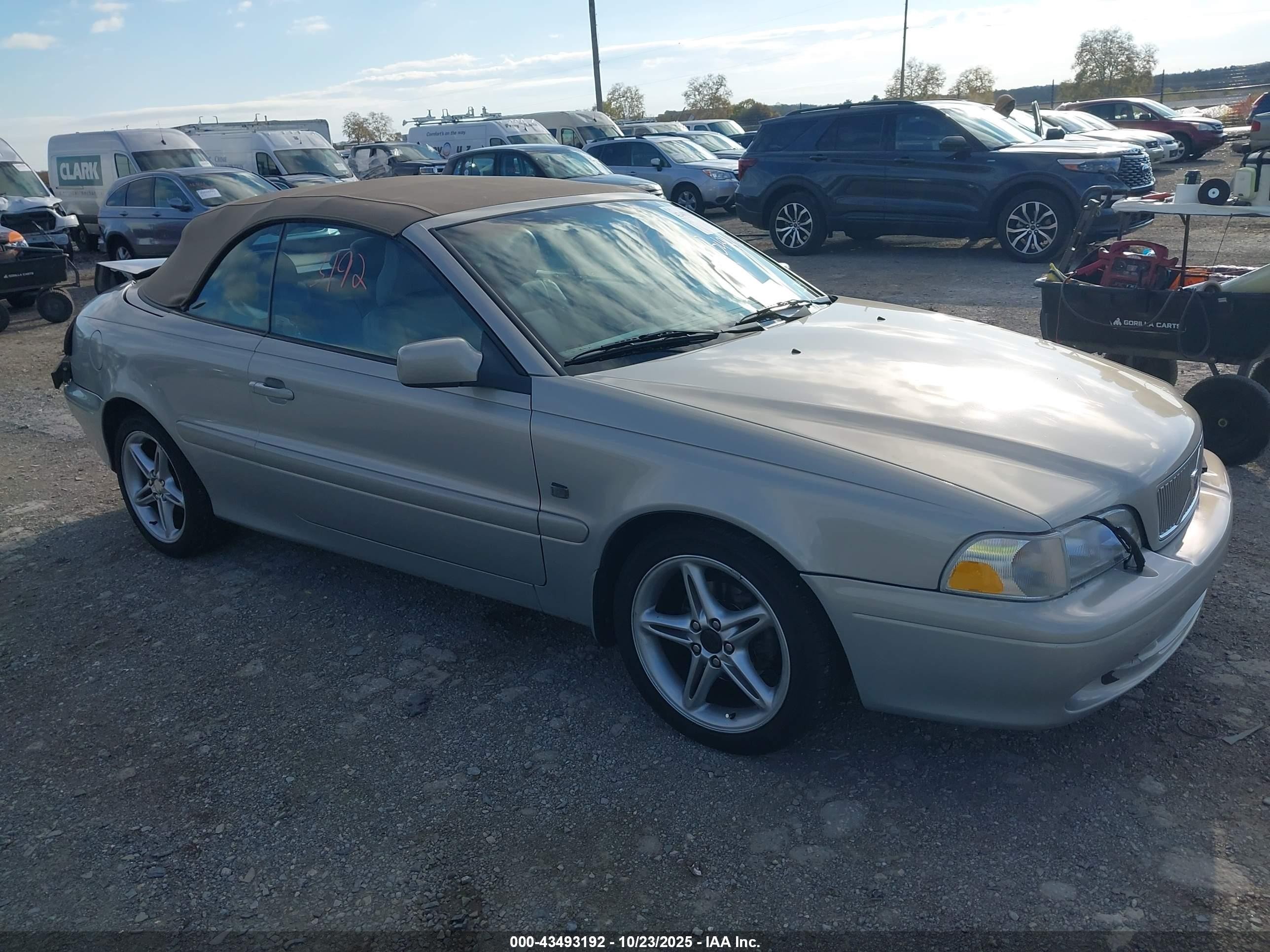 2000 Volvo C70 Ht Cream vin: YV1NC53D5YJ006711