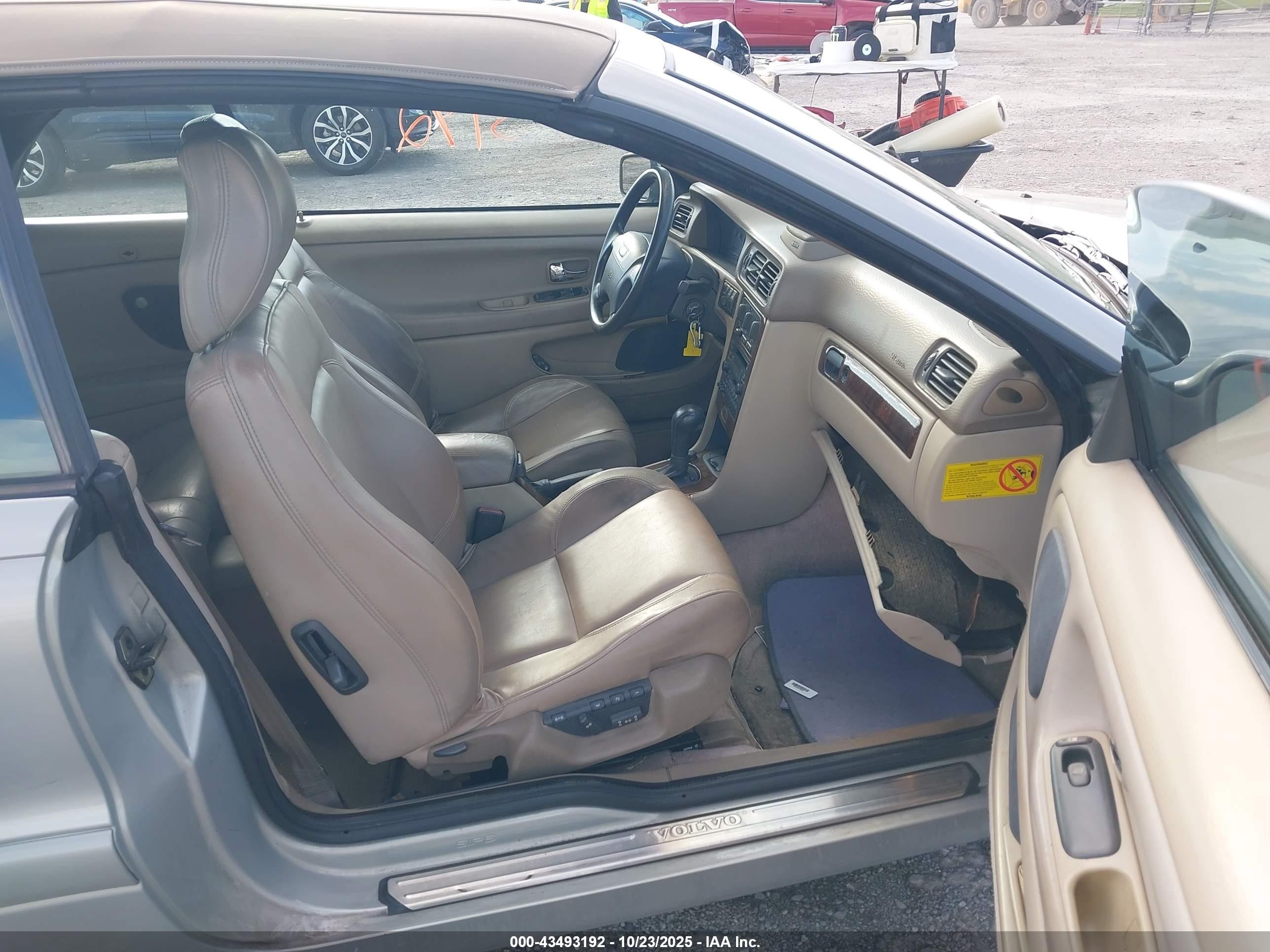 2000 Volvo C70 Ht Кремовый vin: YV1NC53D5YJ006711