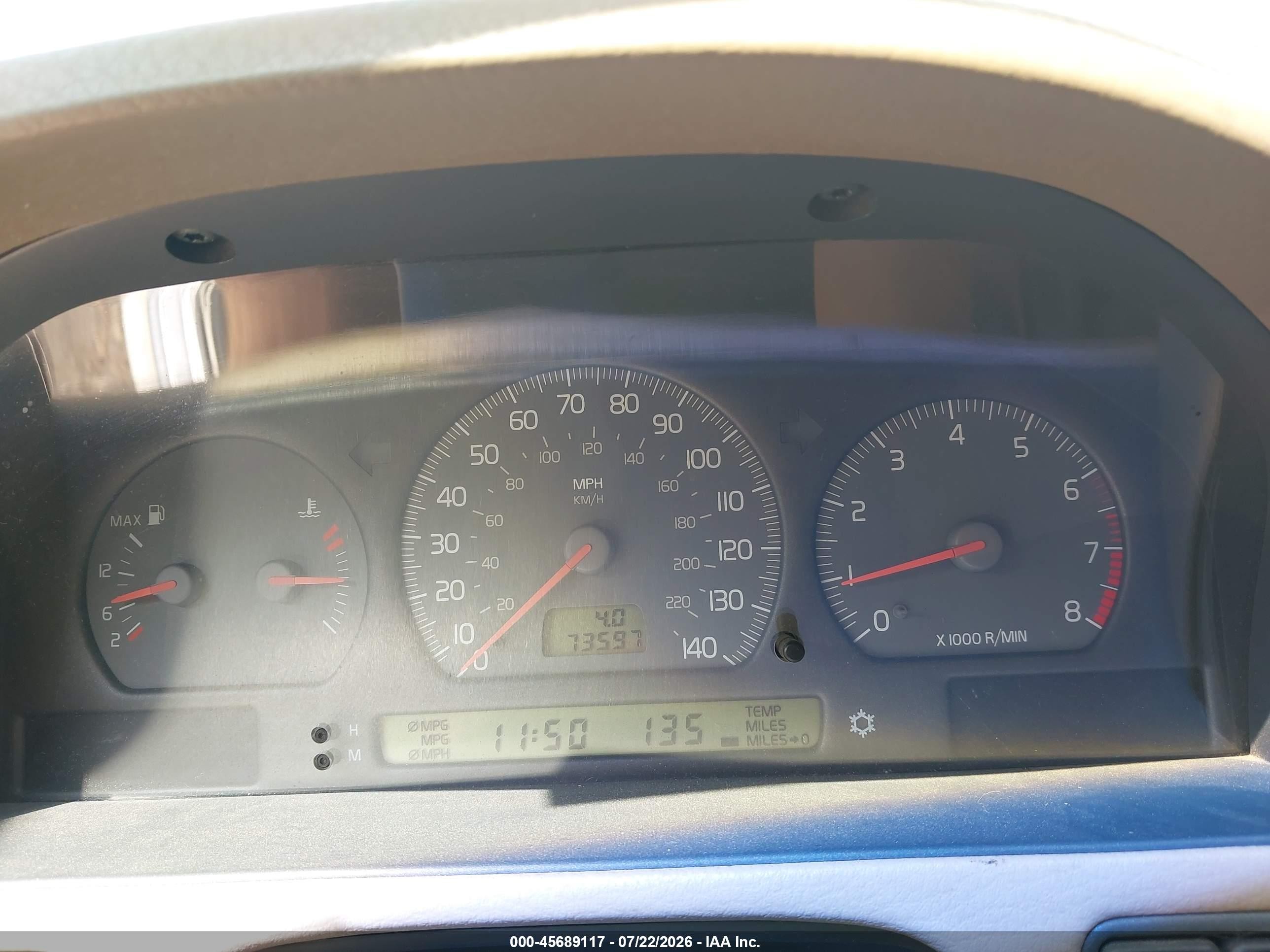 2000 Volvo C70 Ht White vin: YV1NC53D6YJ009875