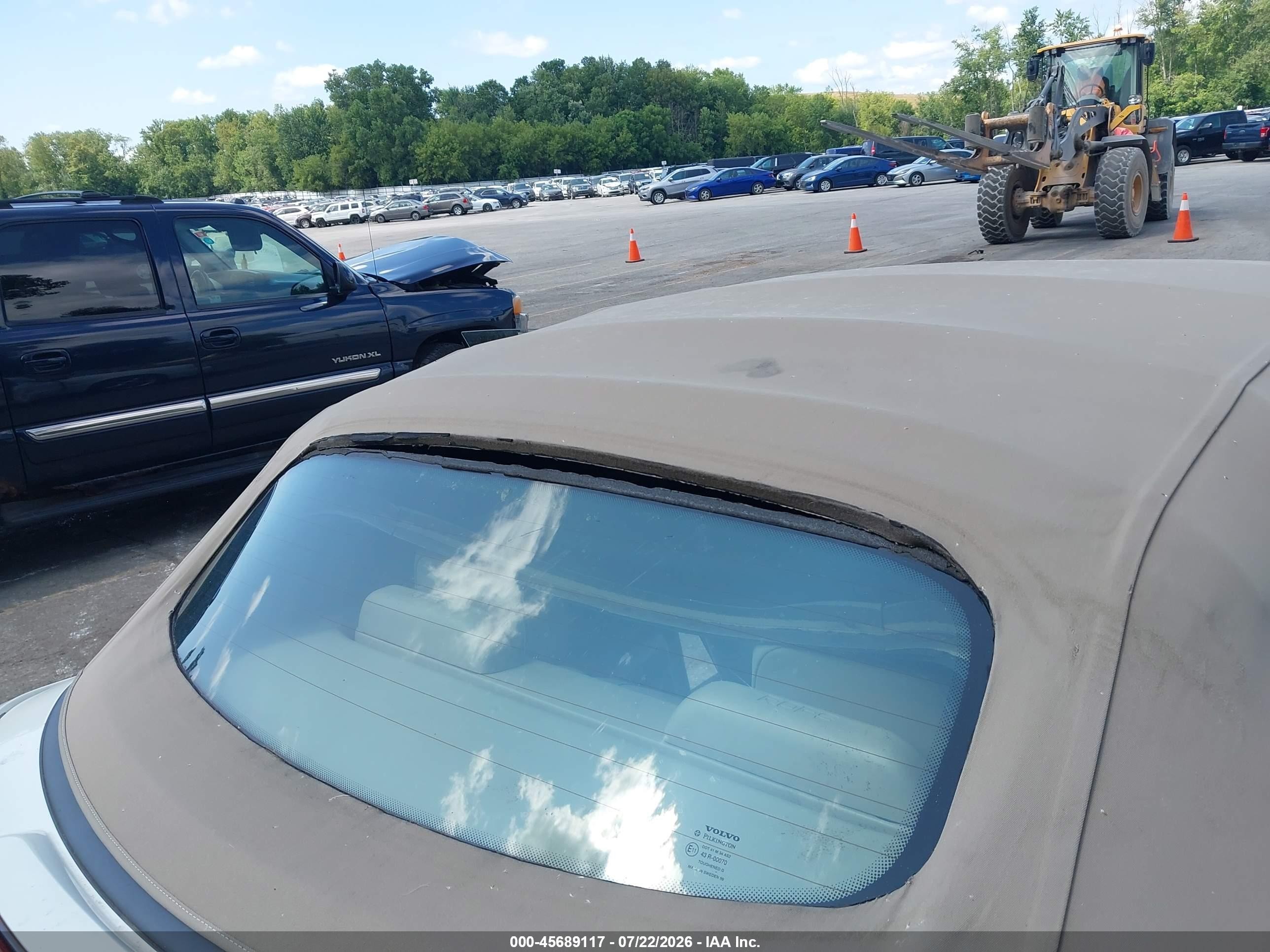 2000 Volvo C70 Ht White vin: YV1NC53D6YJ009875