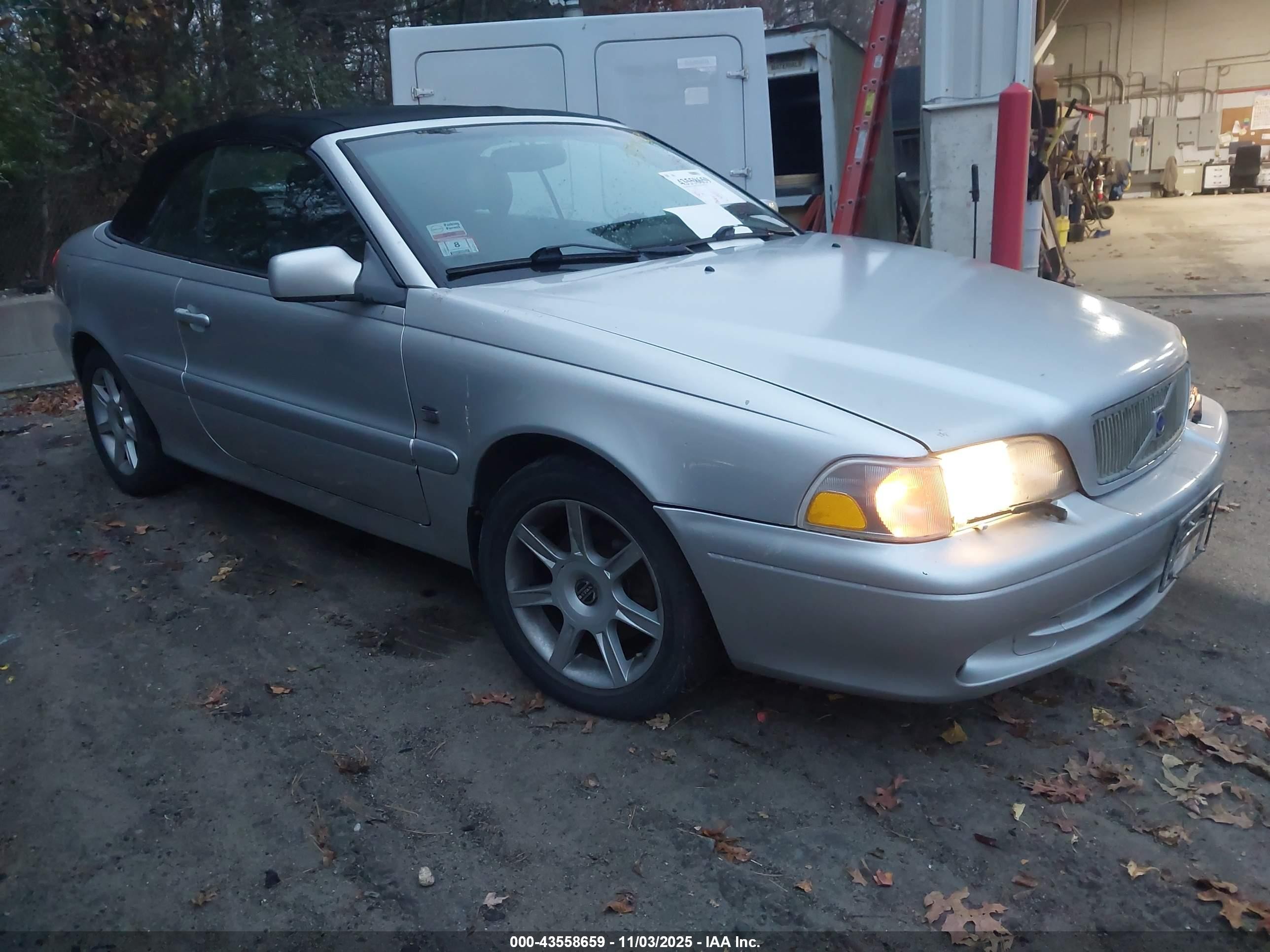 2001 Volvo C70 Ht Silver vin: YV1NC53D71J017411