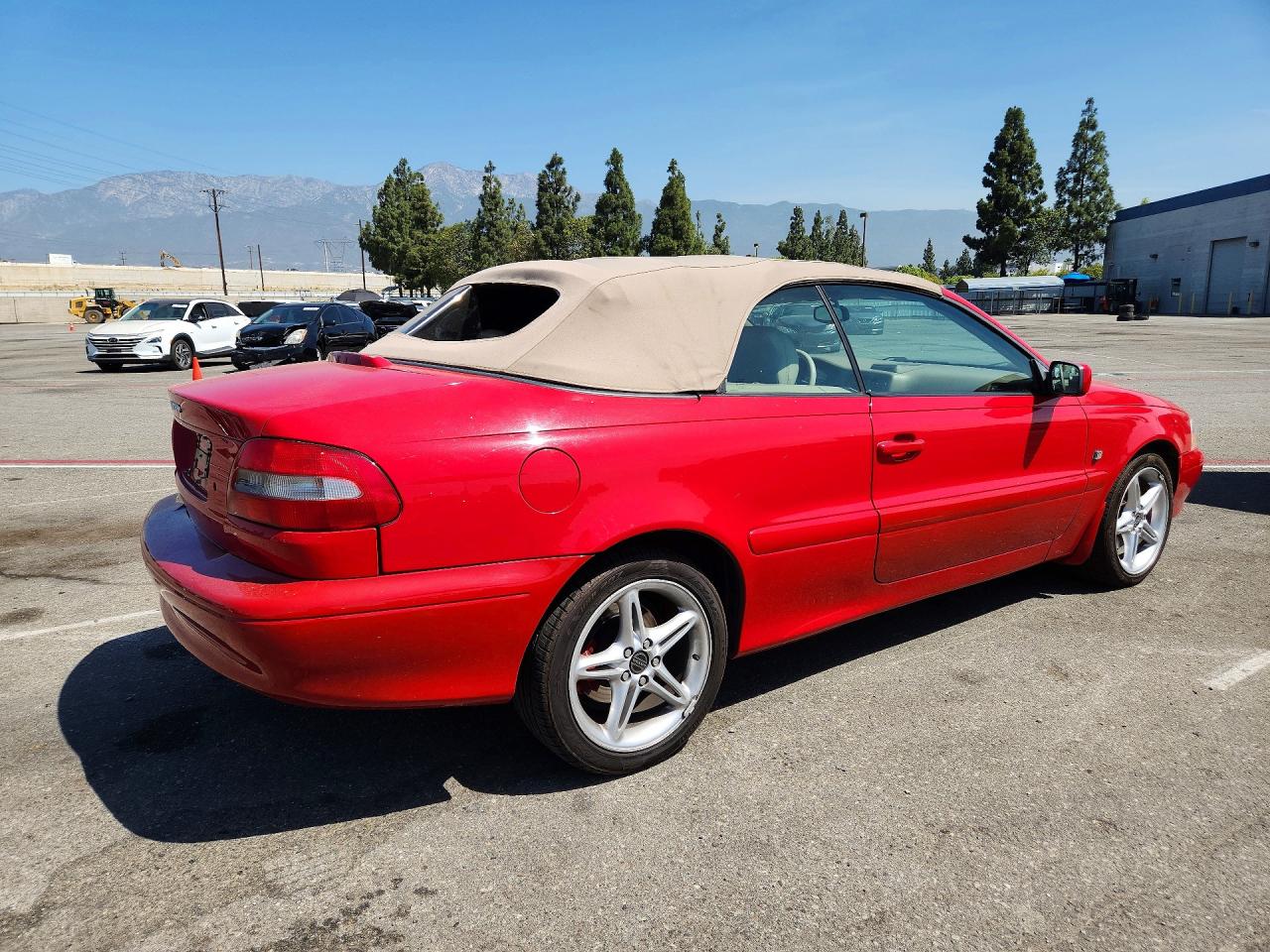 2002 Volvo C70 Красный vin: YV1NC53D72J027700