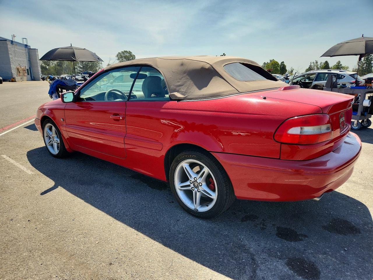 2002 Volvo C70 Красный vin: YV1NC53D72J027700