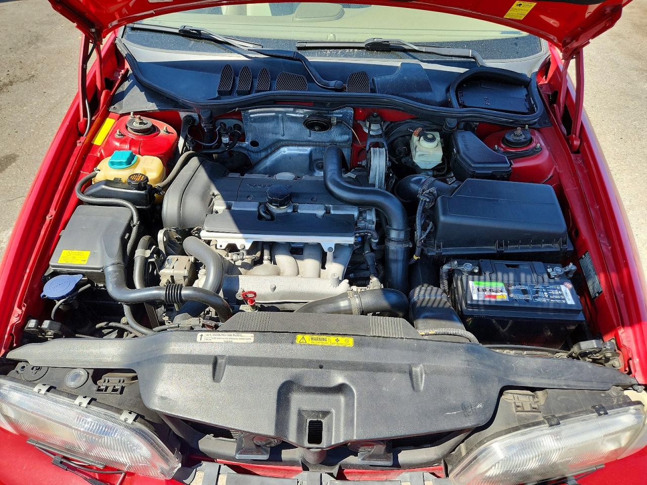 2002 Volvo C70 Красный vin: YV1NC53D72J027700