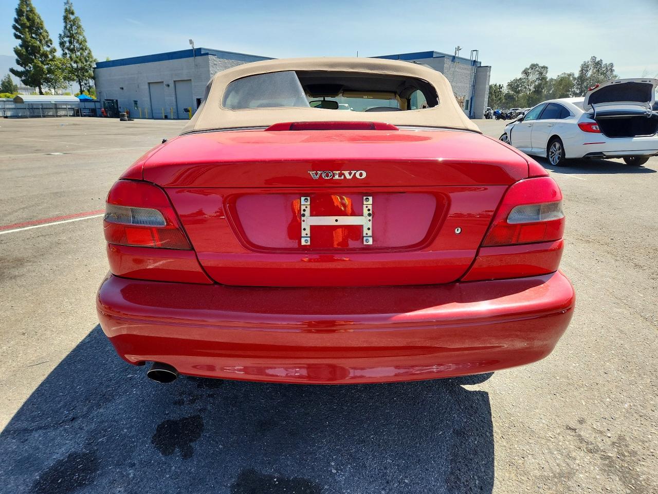 2002 Volvo C70 Красный vin: YV1NC53D72J027700