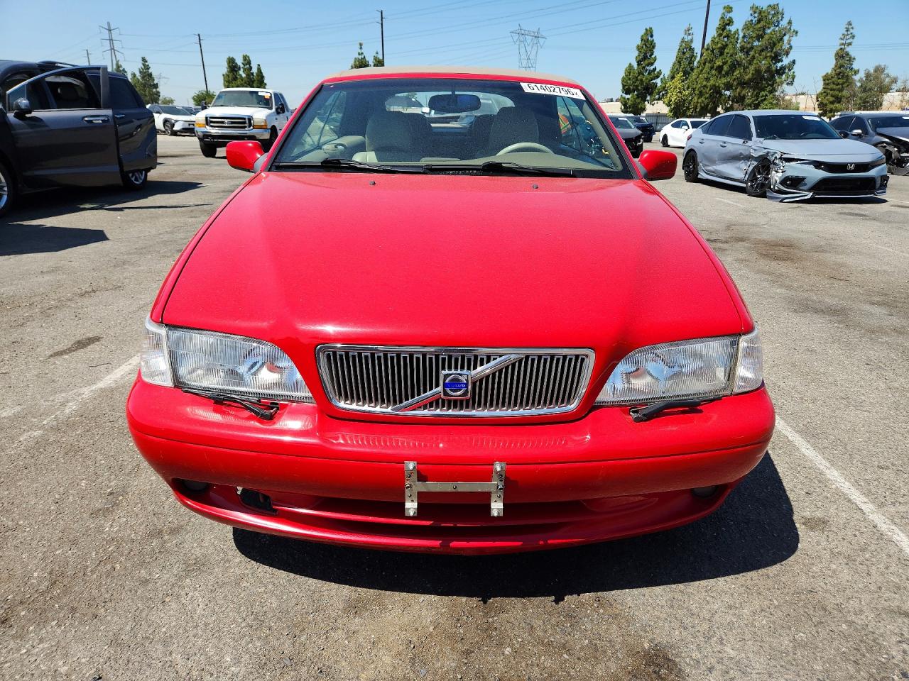2002 Volvo C70 Красный vin: YV1NC53D72J027700