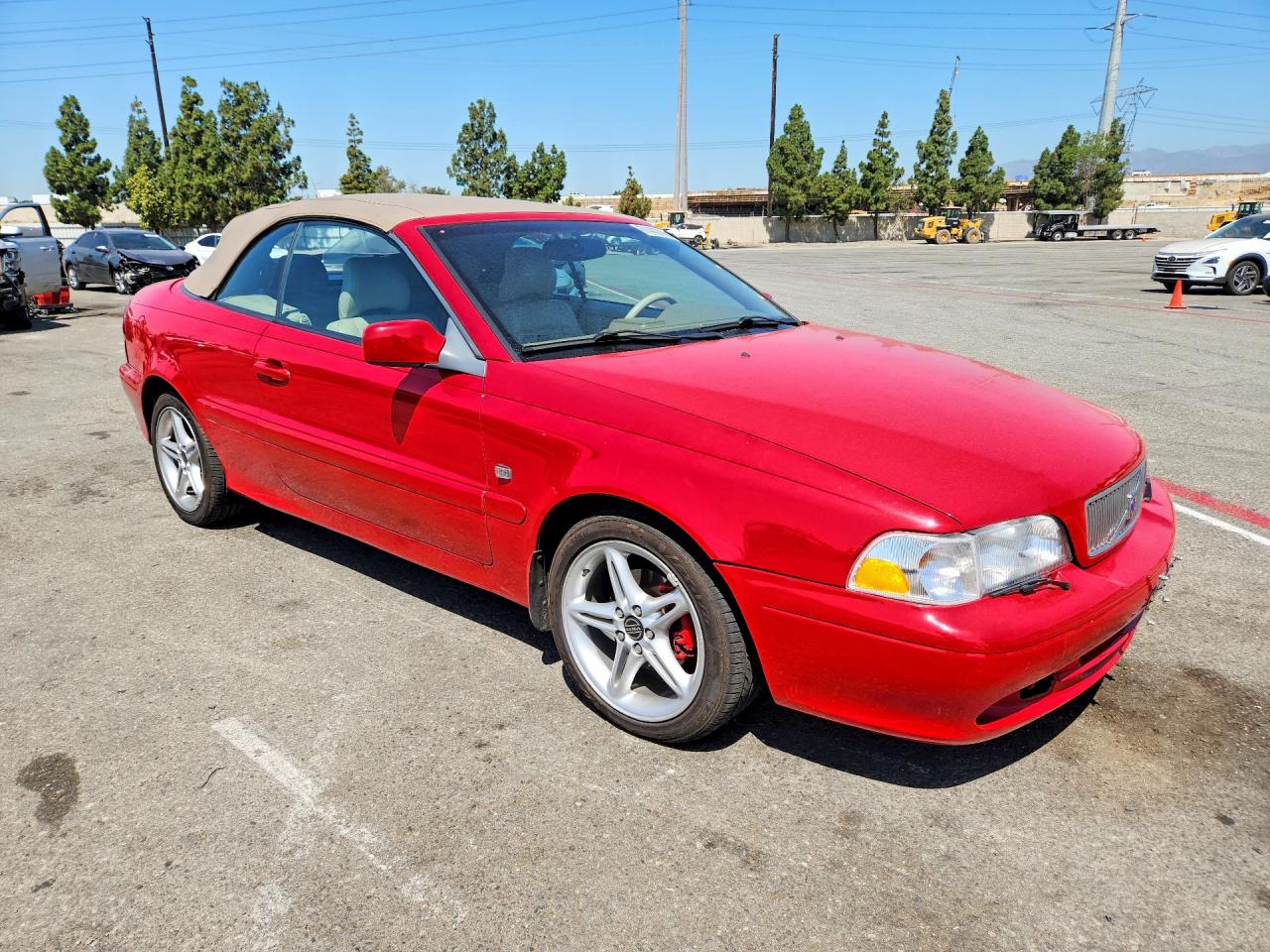 2002 Volvo C70 Красный vin: YV1NC53D72J027700