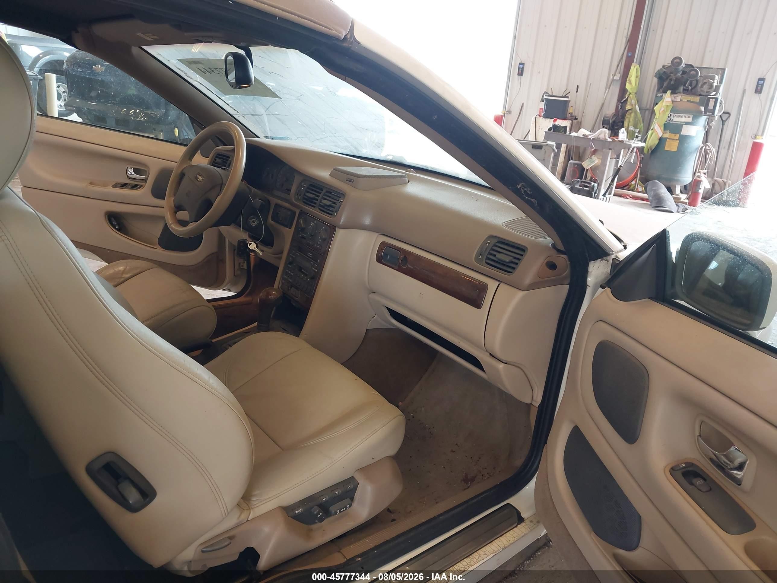 2001 Volvo C70 Ht White vin: YV1NC53D91J017491