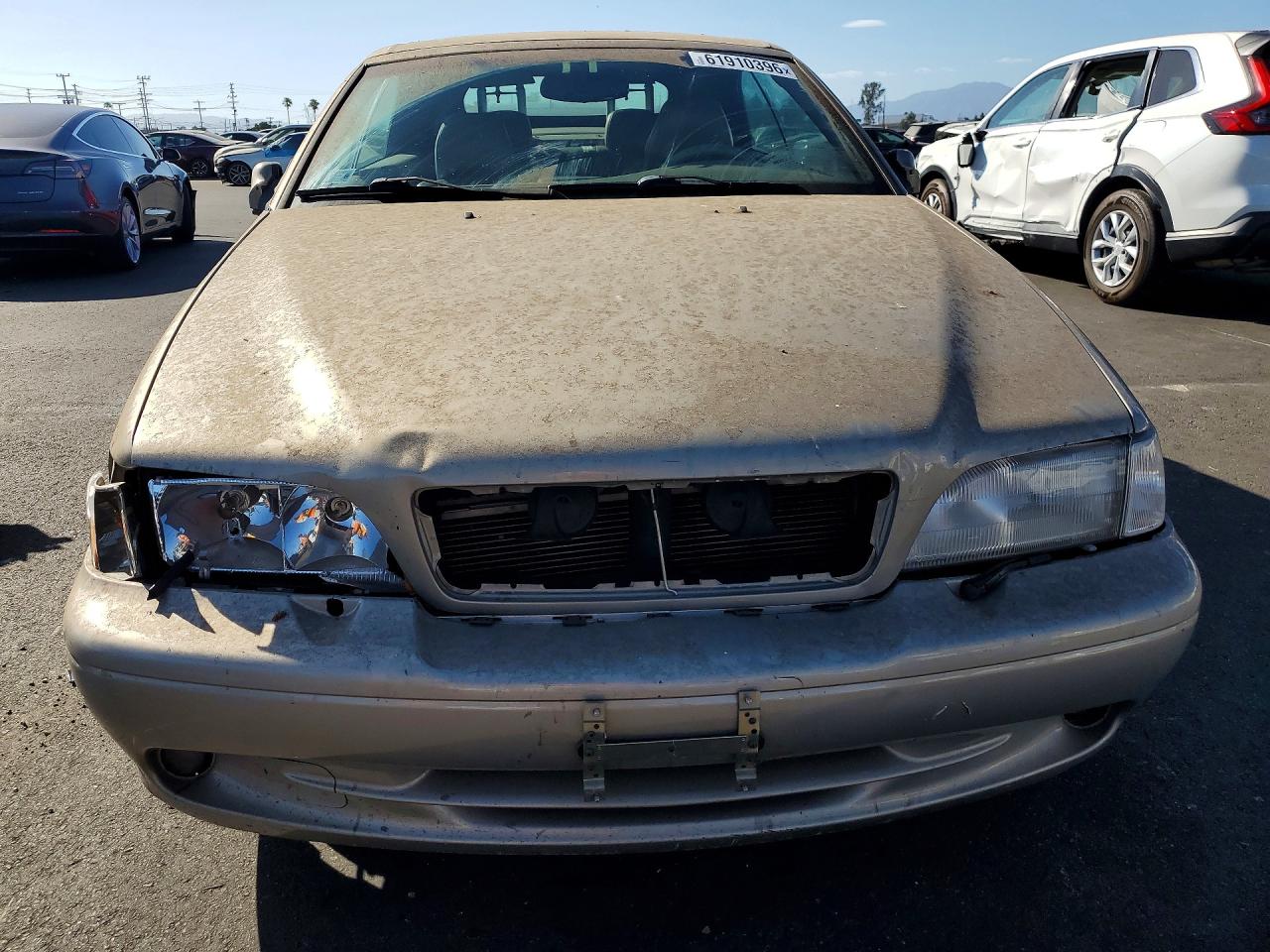 2002 Volvo C70 Gold vin: YV1NC53D92J031599