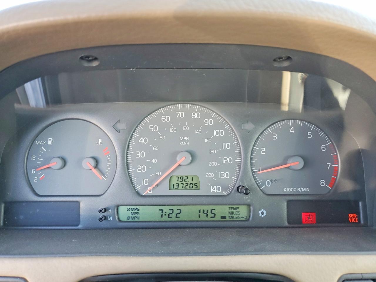 2002 Volvo C70 Gold vin: YV1NC53D92J031599