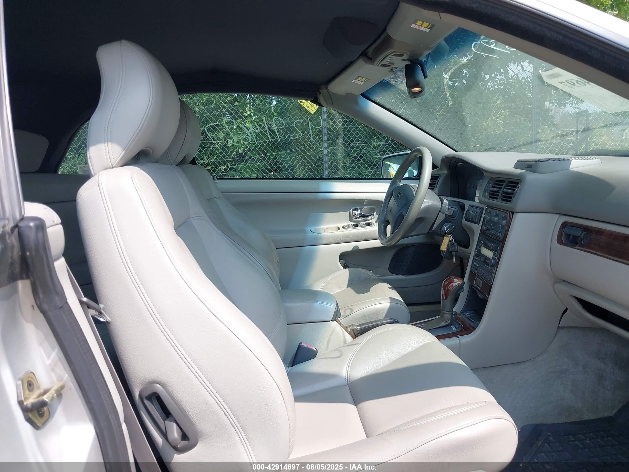 2001 Volvo C70 Ht Silver vin: YV1NC53DX1J023526