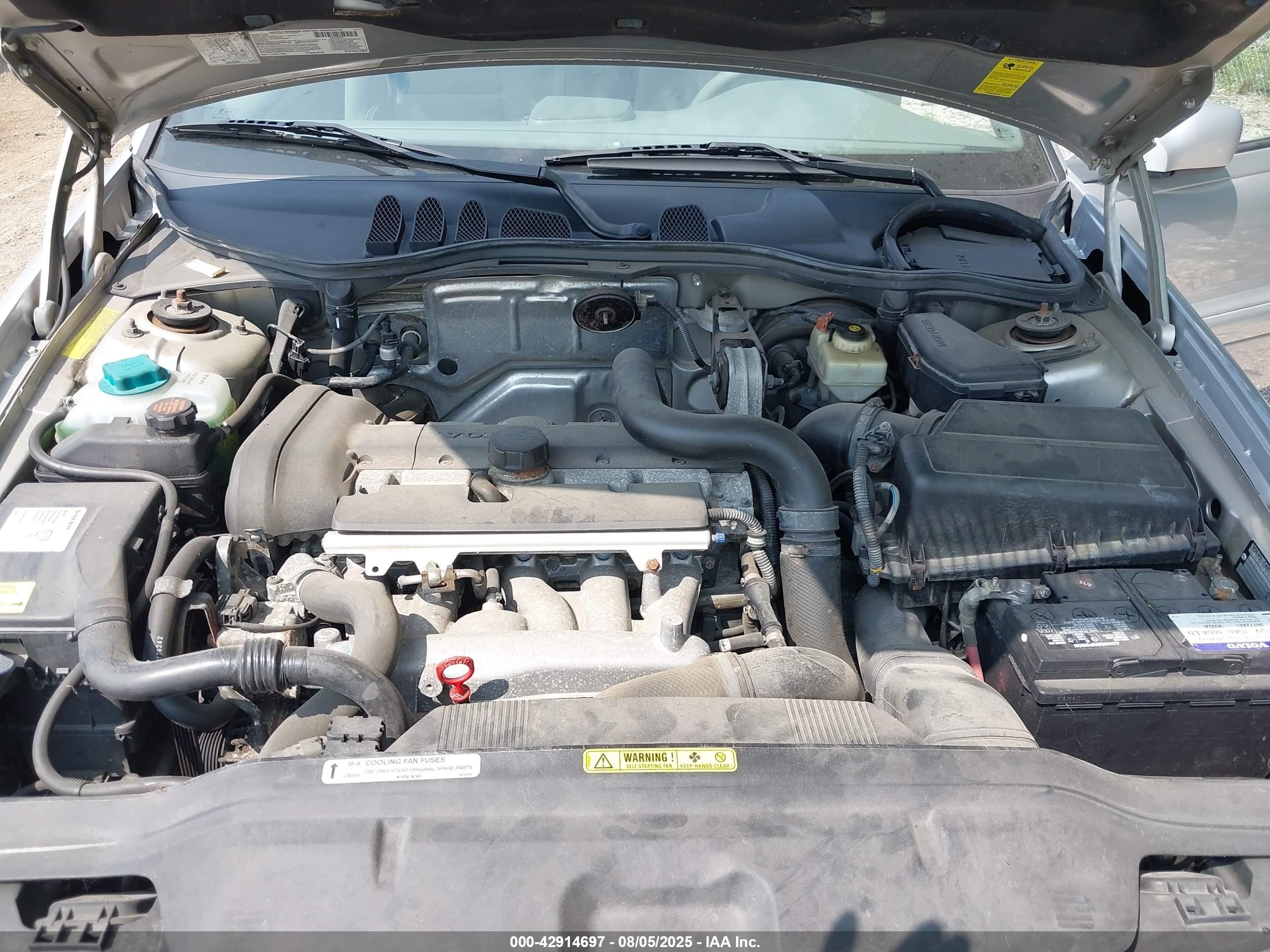 2001 Volvo C70 Ht Silver vin: YV1NC53DX1J023526