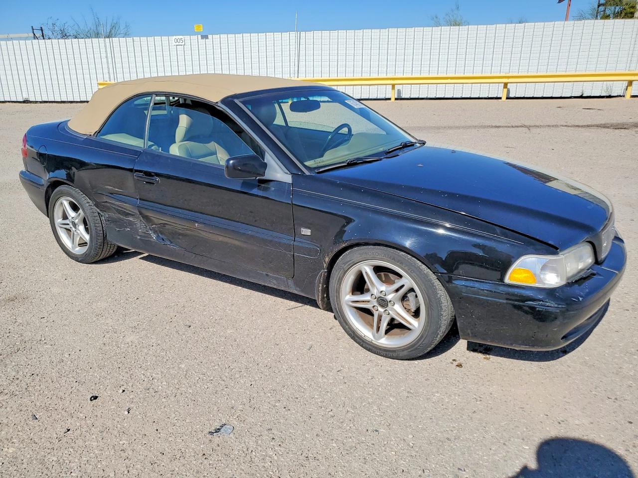 2002 Volvo C70 Black vin: YV1NC53DX2J026475