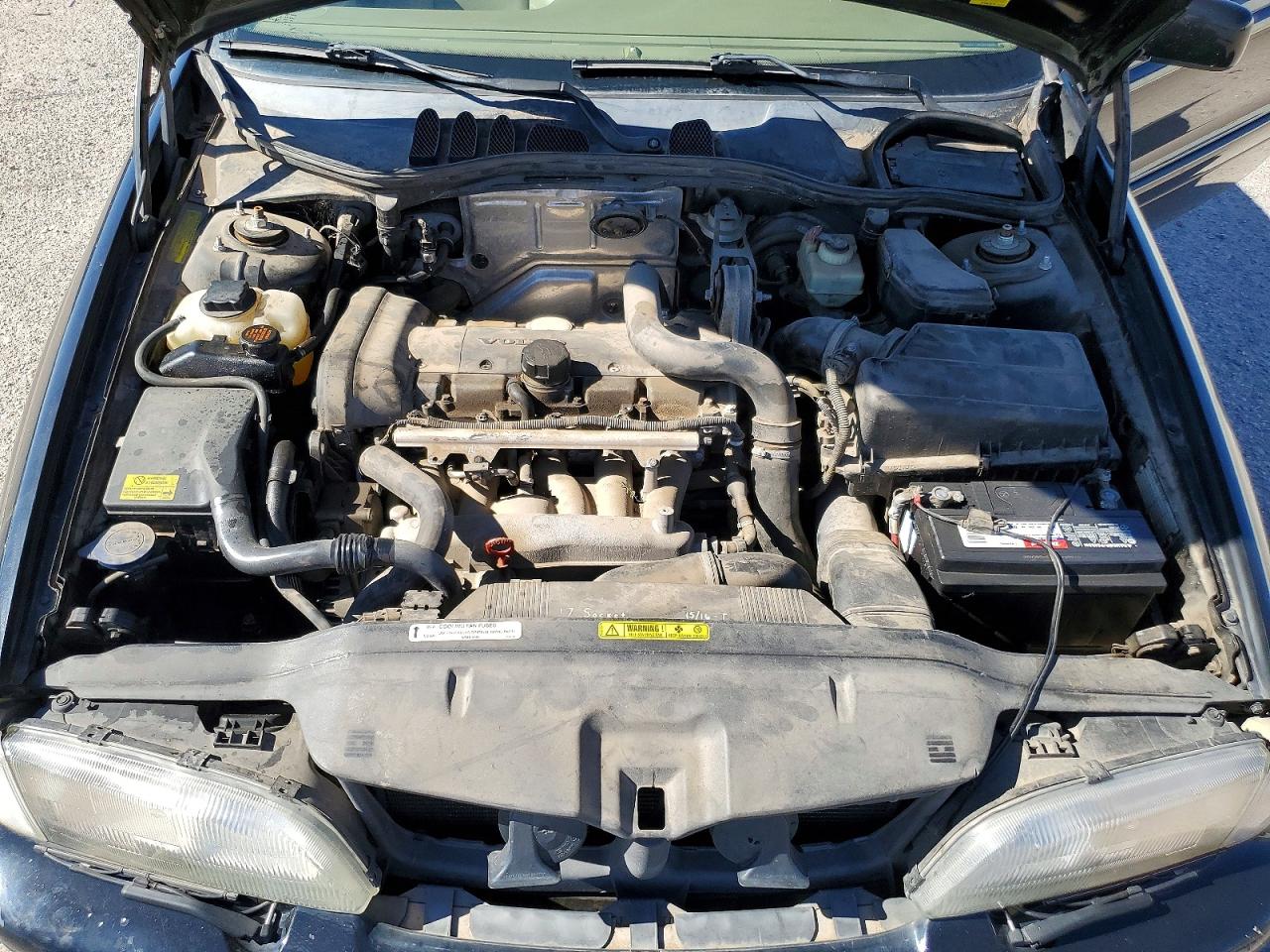 2002 Volvo C70 Black vin: YV1NC53DX2J026475