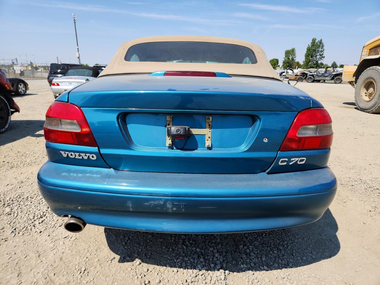 1998 Volvo C70 Turbo Teal vin: YV1NC5672WJ000268