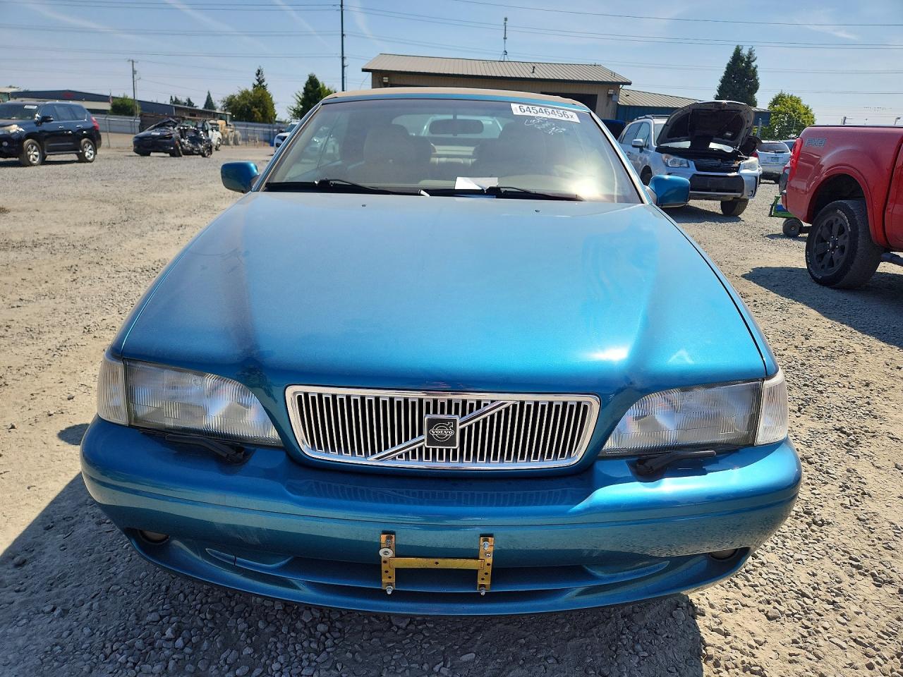 1998 Volvo C70 Turbo Teal vin: YV1NC5672WJ000268