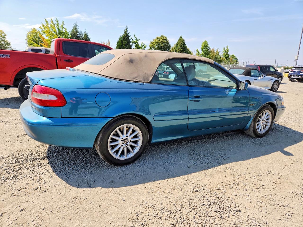 1998 Volvo C70 Turbo Teal vin: YV1NC5672WJ000268