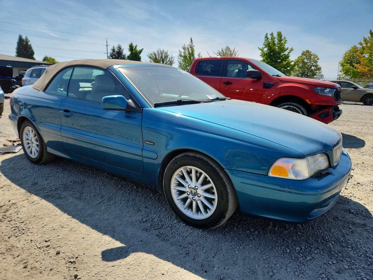 1998 Volvo C70 Turbo Teal vin: YV1NC5672WJ000268