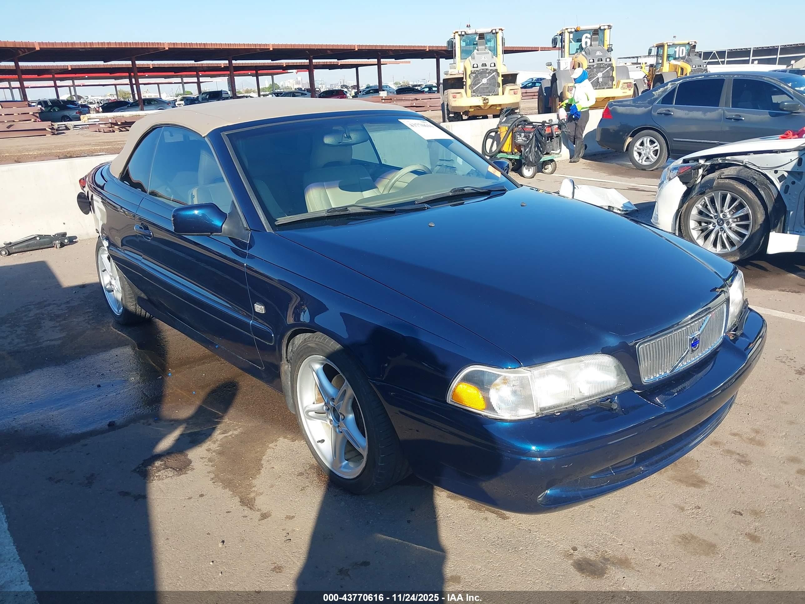 2002 Volvo C70 Lt Синий vin: YV1NC56D32J026992