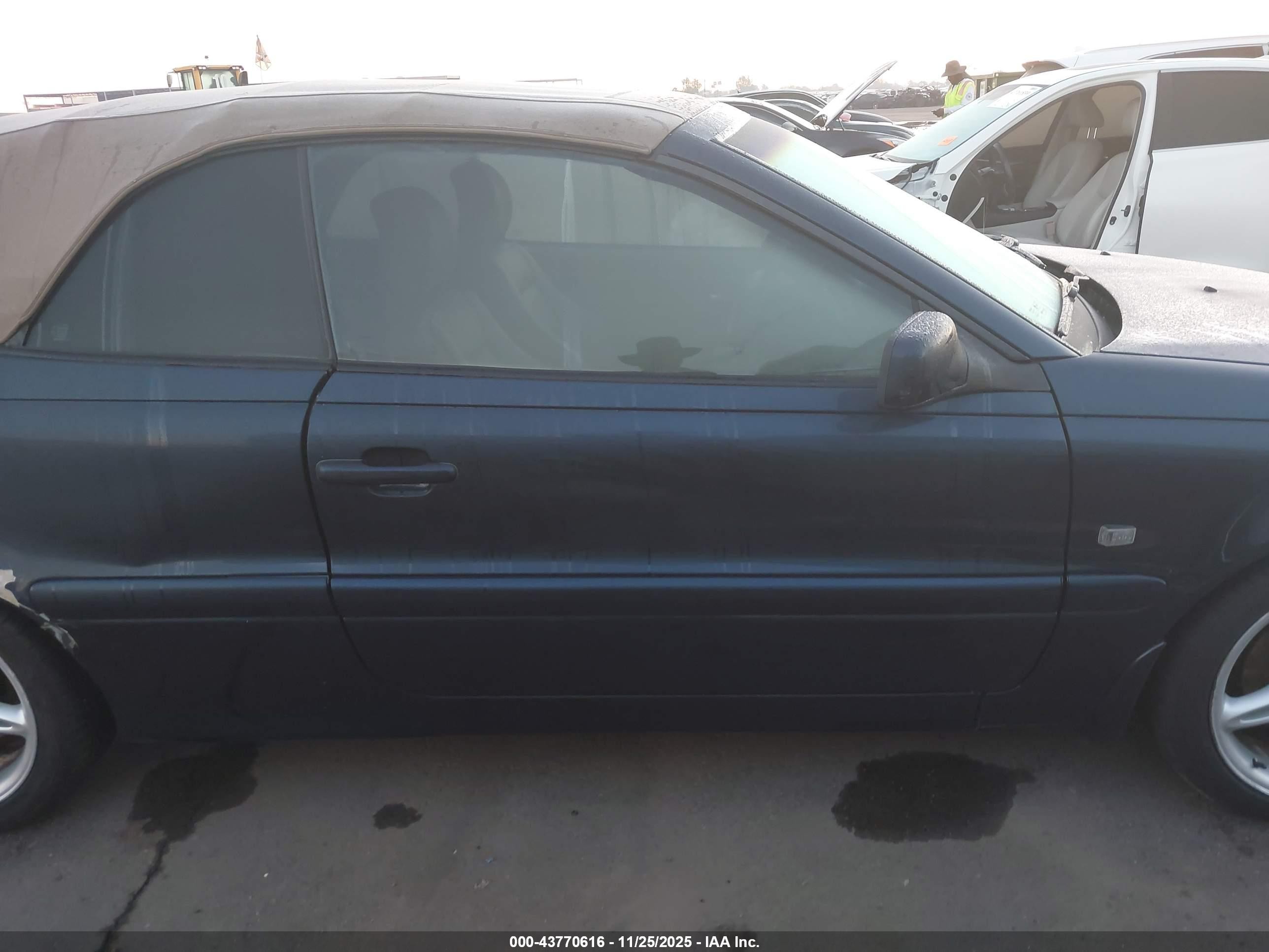 2002 Volvo C70 Lt Blue vin: YV1NC56D32J026992