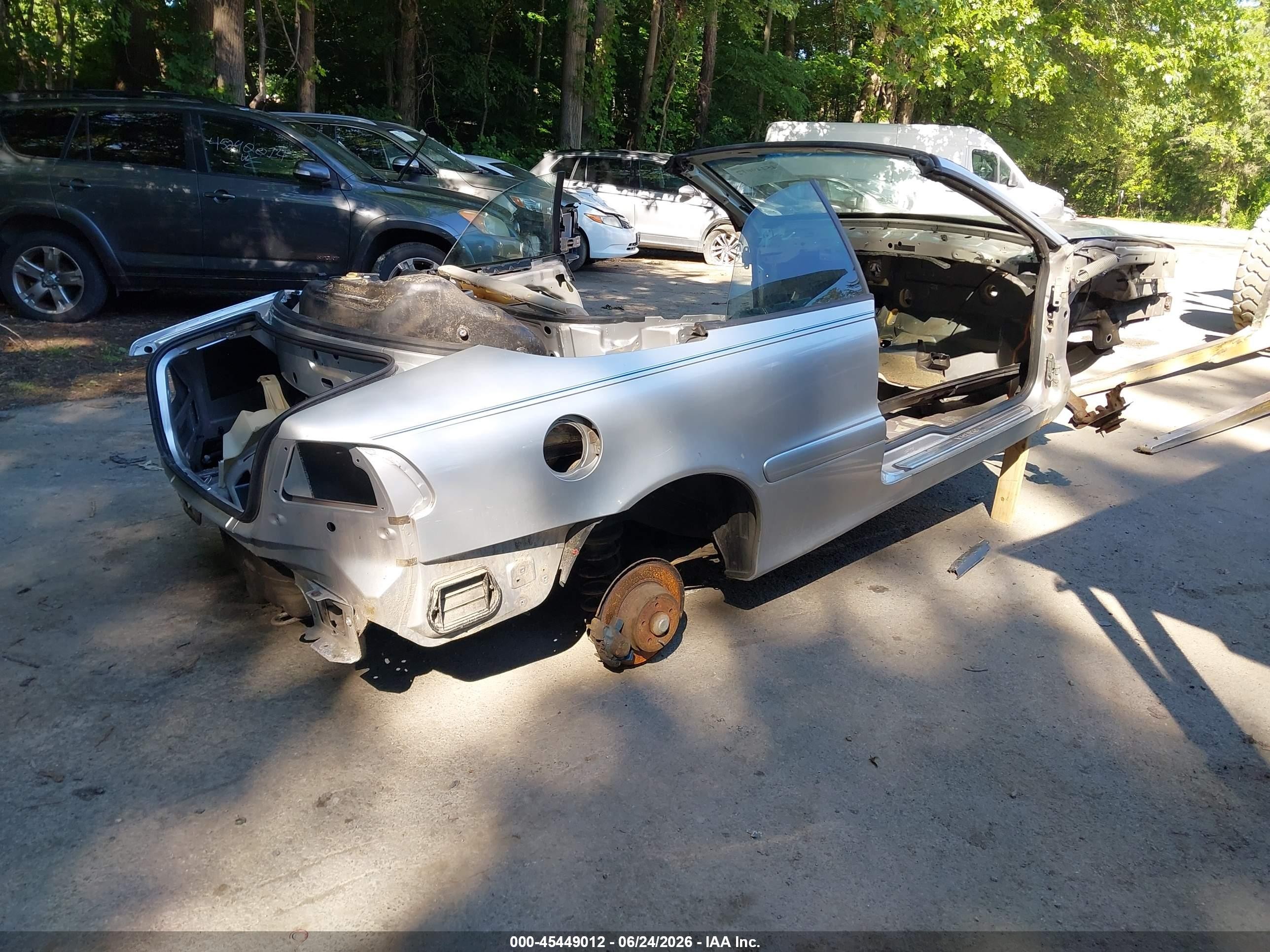 1999 Volvo C70   Silver vin: YV1NC56D3XJ002859
