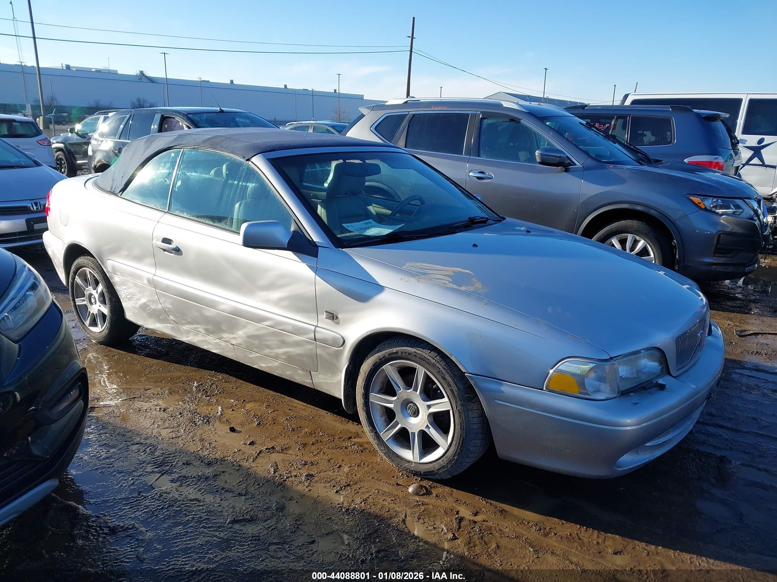 2001 Volvo C70 Lt Silver vin: YV1NC56D51J018875