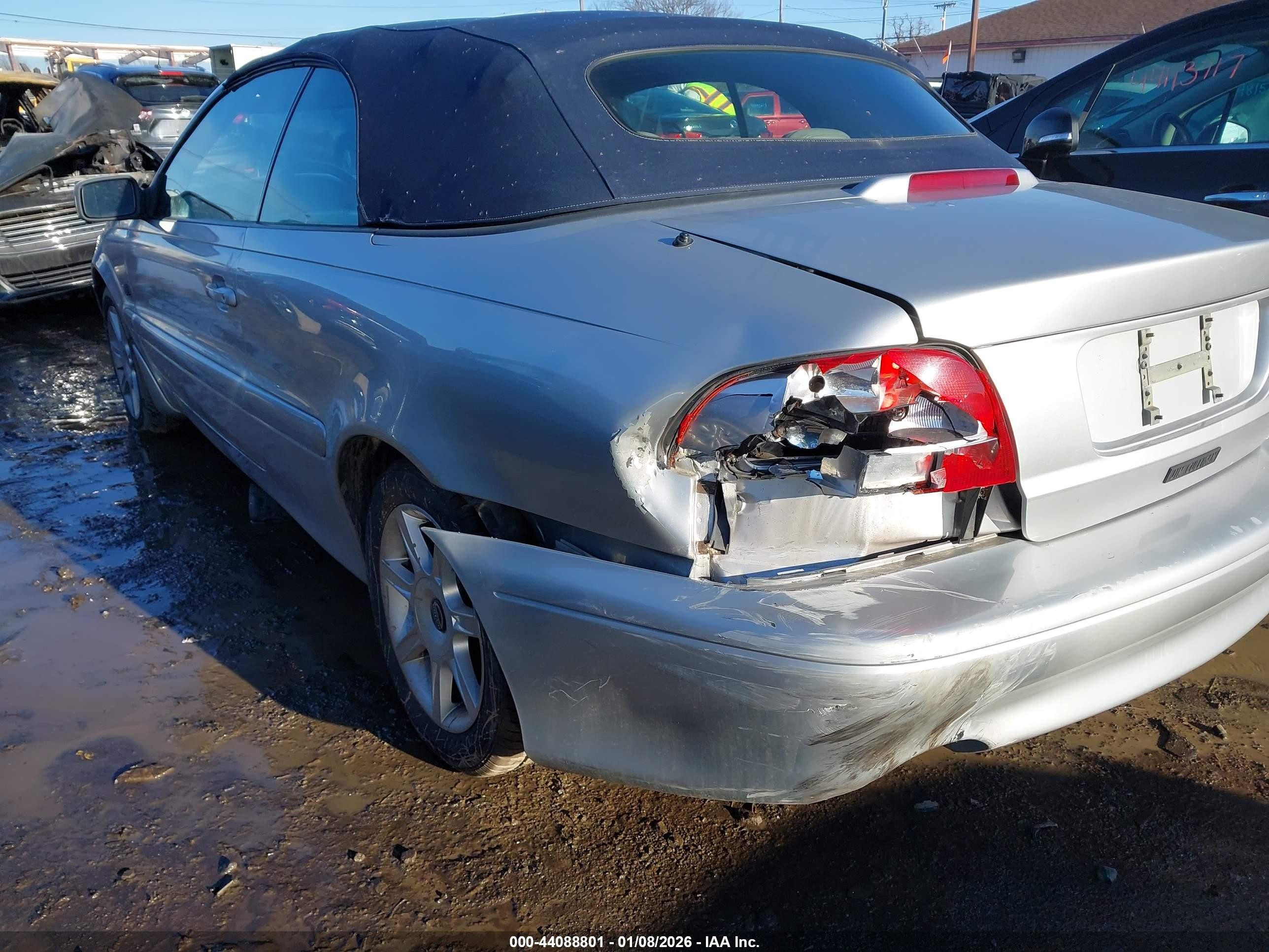 2001 Volvo C70 Lt Silver vin: YV1NC56D51J018875