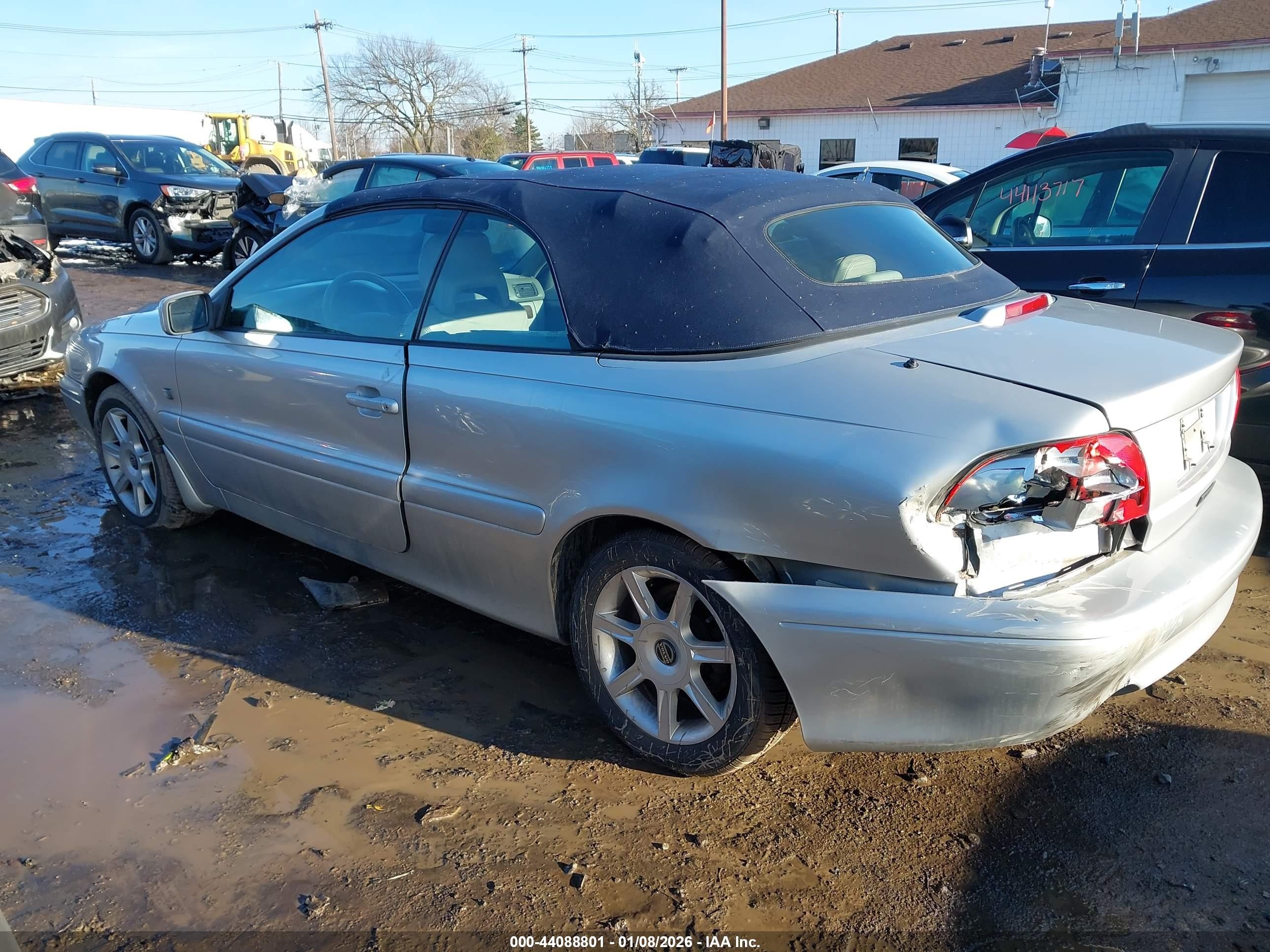 2001 Volvo C70 Lt Silver vin: YV1NC56D51J018875