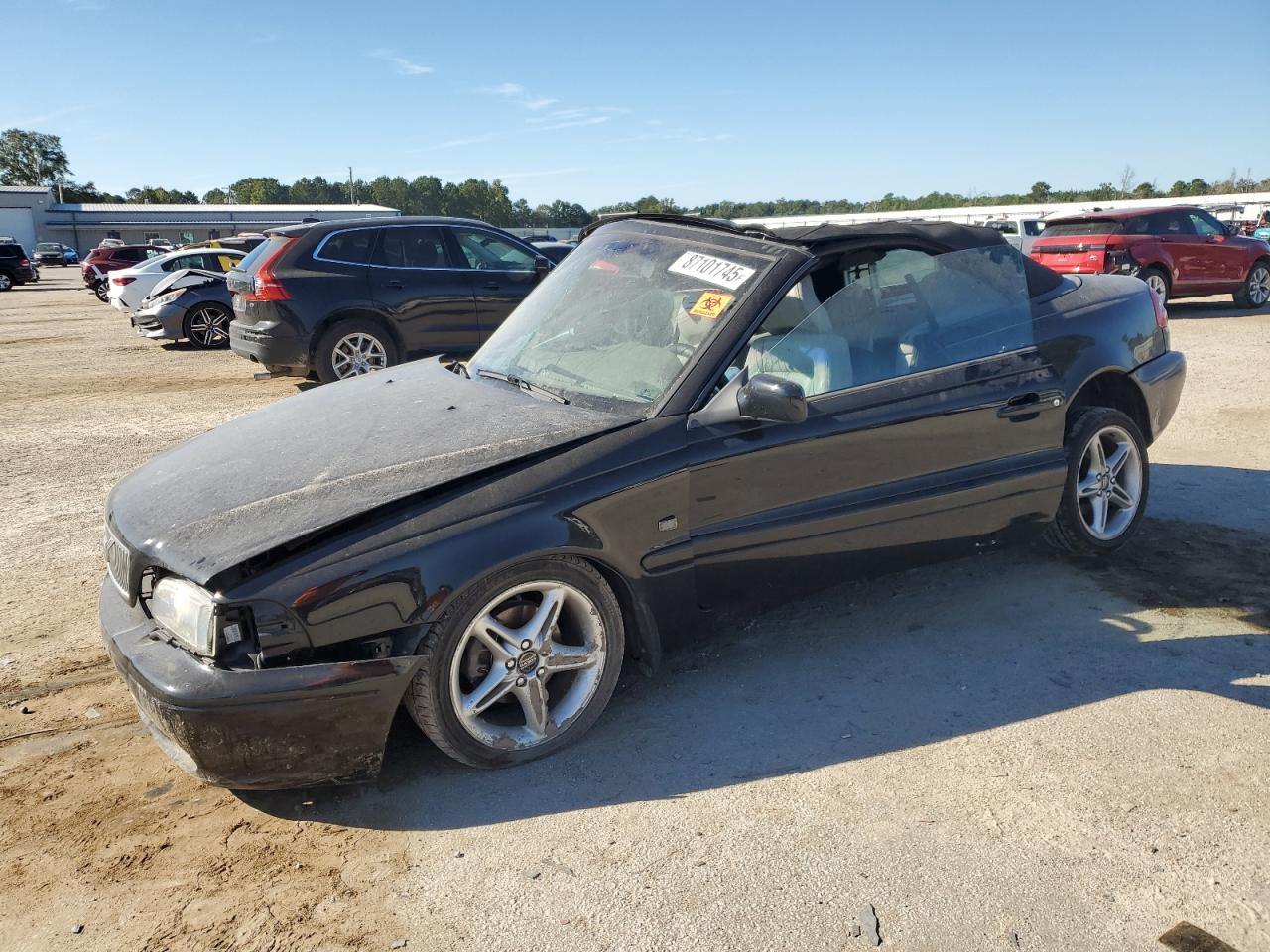 2002 Volvo C70 Black vin: YV1NC56D52J028193