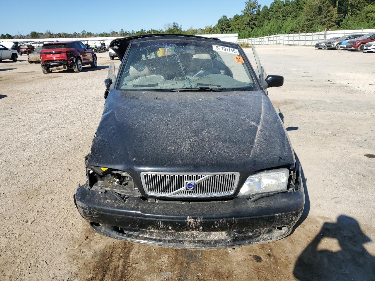 2002 Volvo C70 Black vin: YV1NC56D52J028193