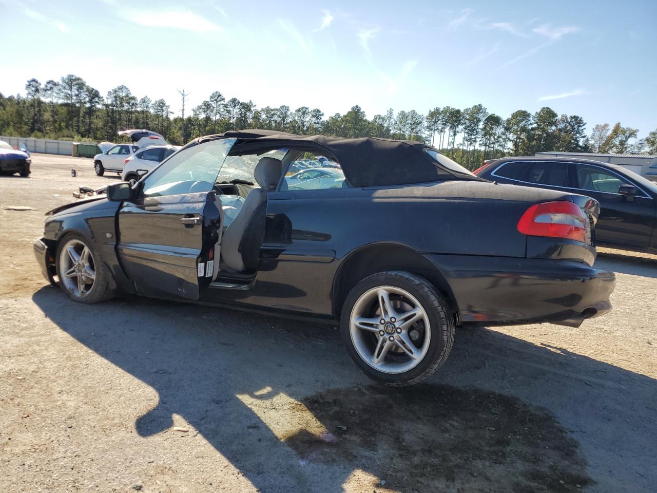 2002 Volvo C70 Black vin: YV1NC56D52J028193