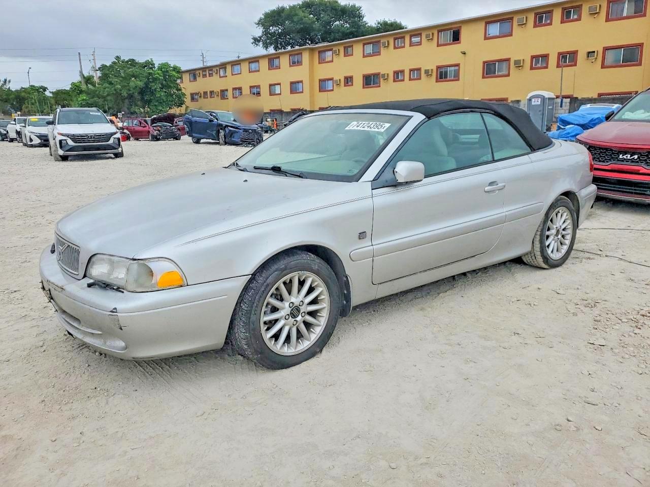 2000 Volvo C70 Turbo Серебряный vin: YV1NC56D5YJ009989
