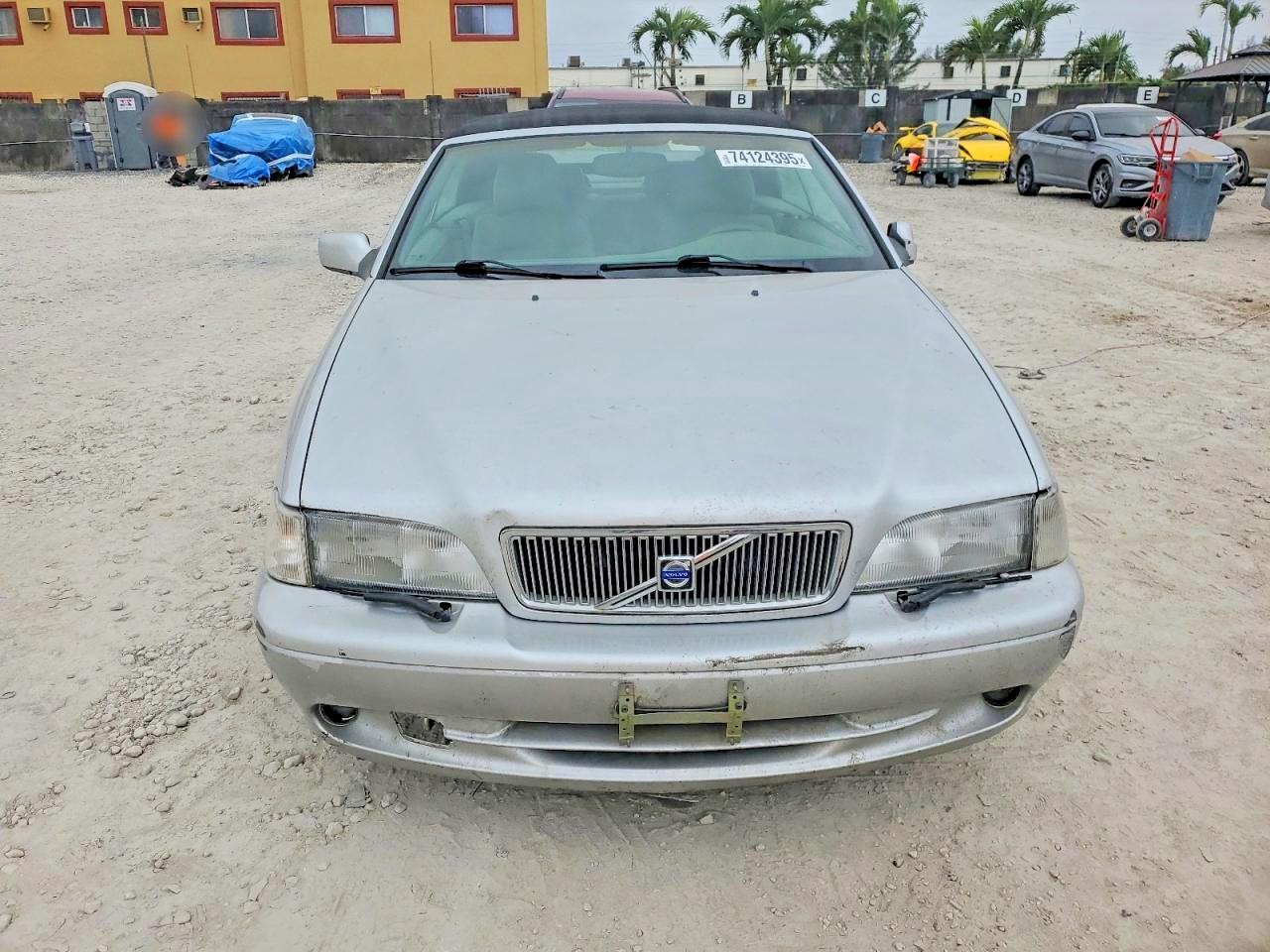 2000 Volvo C70 Turbo Серебряный vin: YV1NC56D5YJ009989