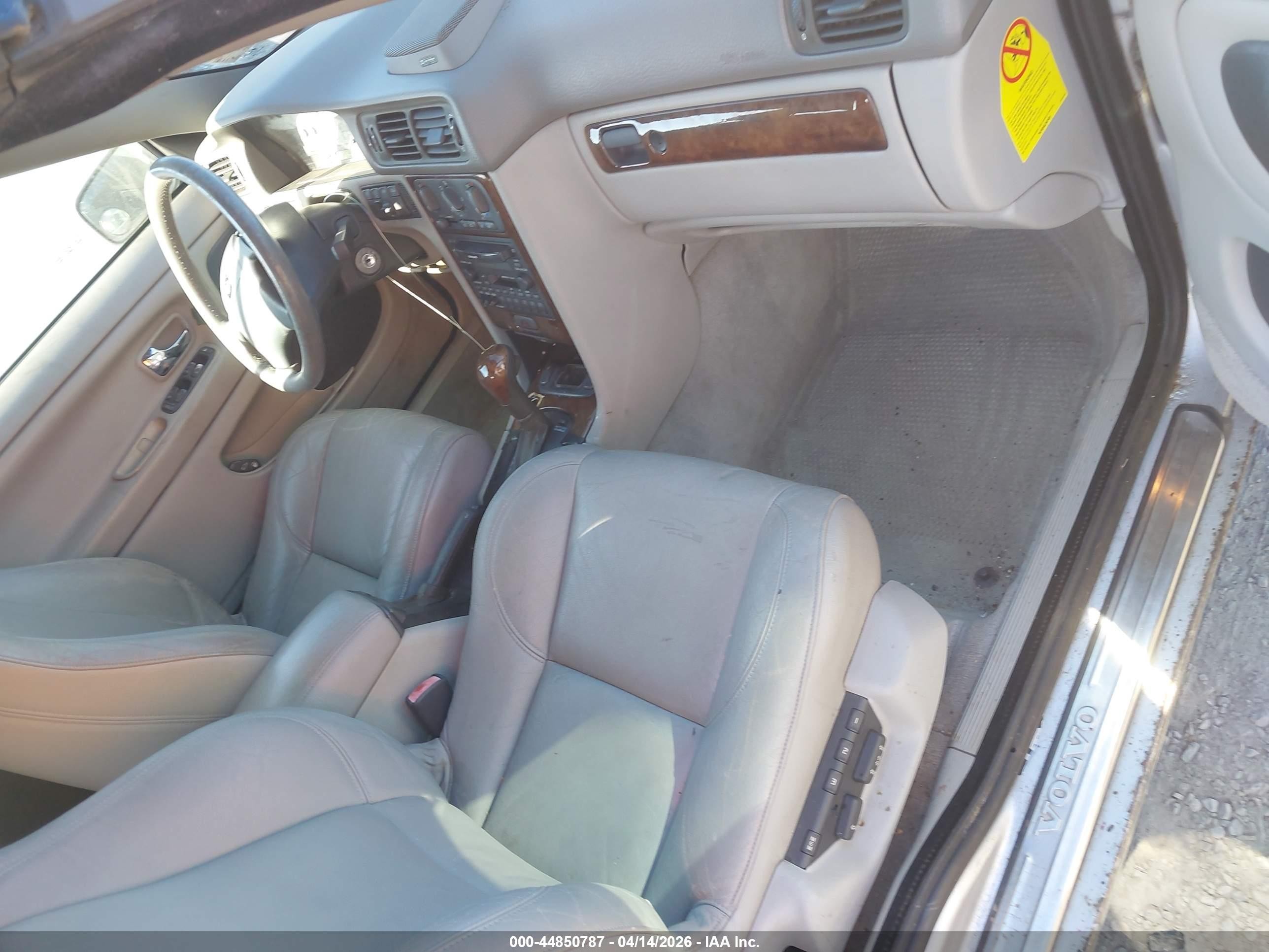 2002 Volvo C70 Lt Gray vin: YV1NC56D72J028907