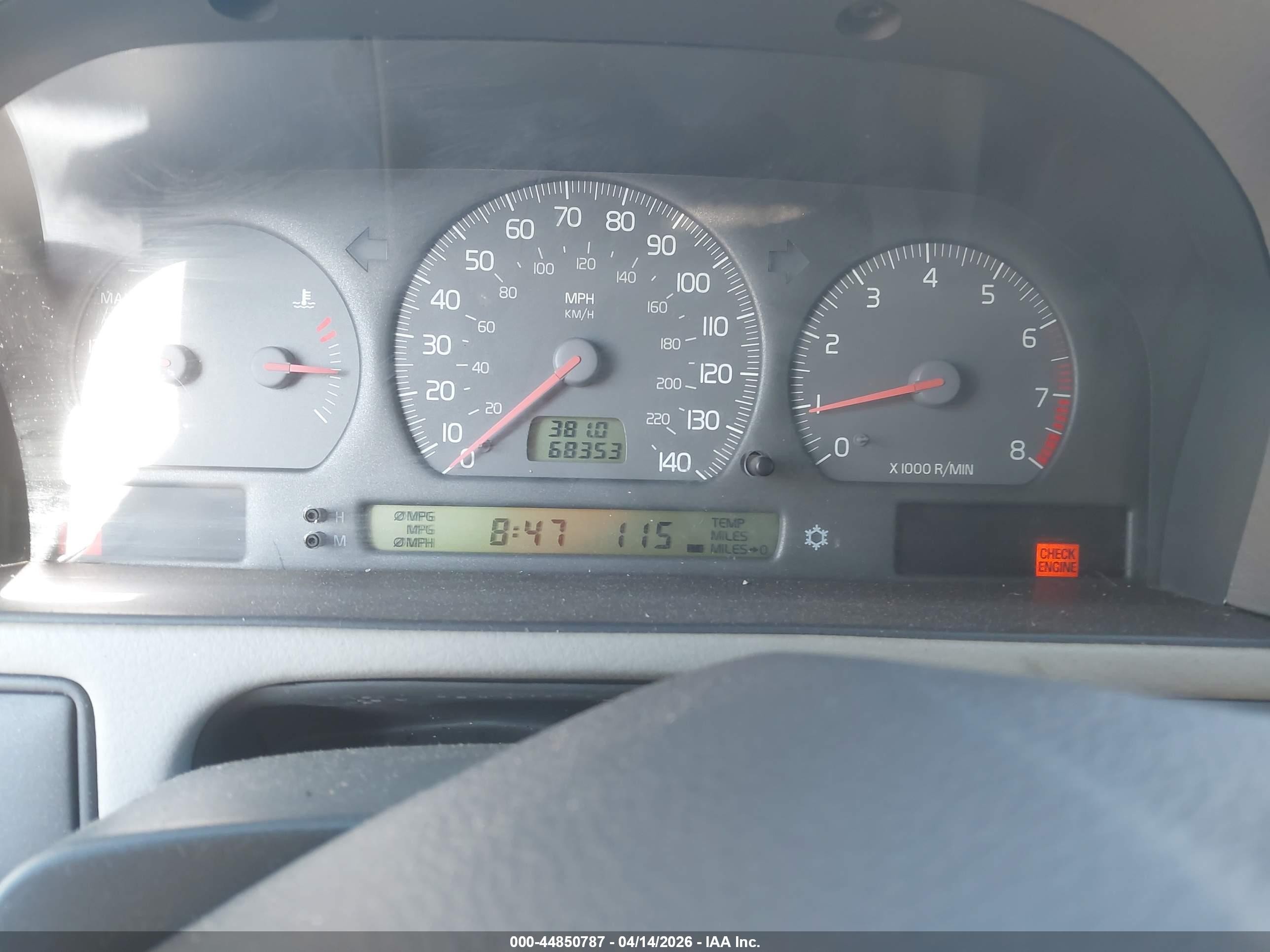 2002 Volvo C70 Lt Gray vin: YV1NC56D72J028907