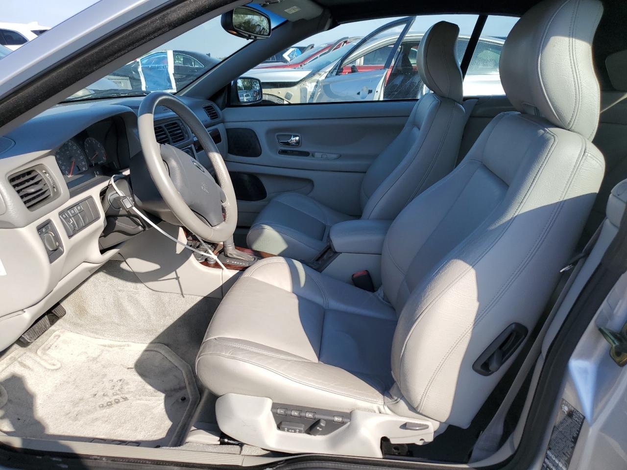 2002 Volvo C70 Silver vin: YV1NC56D82J028771