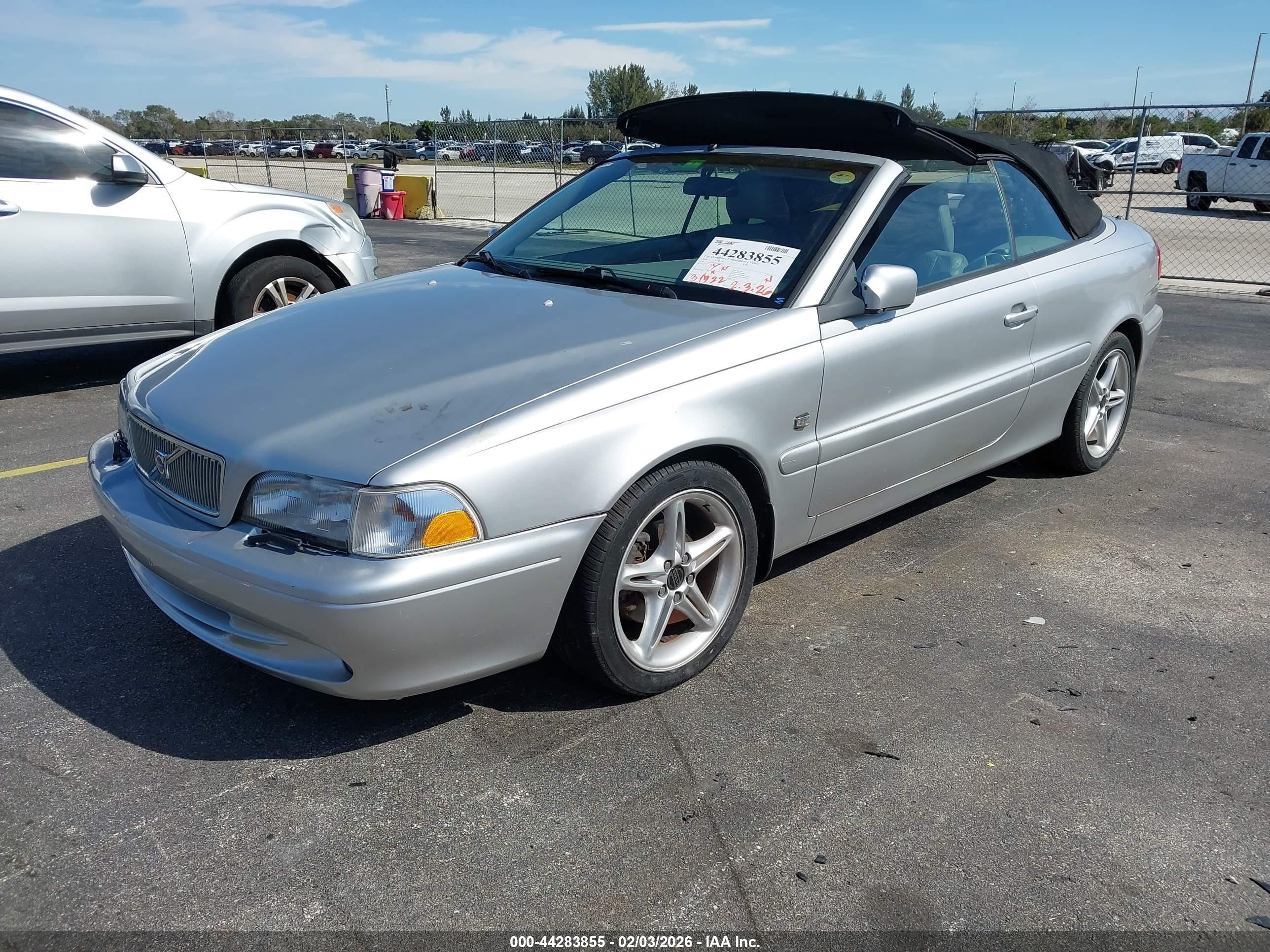 2000 Volvo C70 Lt Silver vin: YV1NC56D8YJ012529