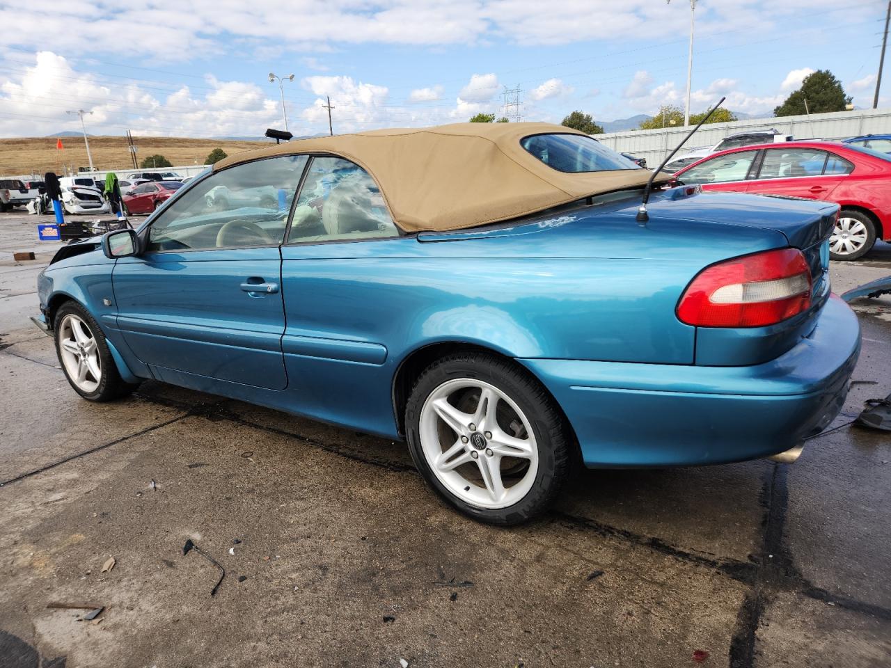 2001 Volvo C70 Turbo Turquoise vin: YV1NC56D91J018006