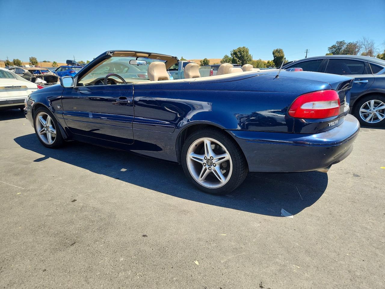2000 Volvo C70 Turbo Blue vin: YV1NC56D9YJ011731